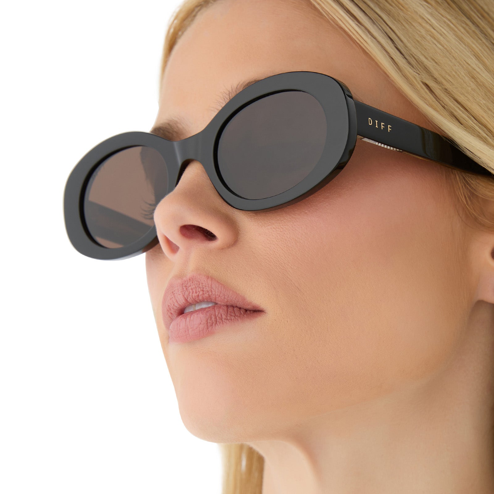 LAINEY - BLACK + BROWN + POLARIZED SUNGLASSES - Image 8