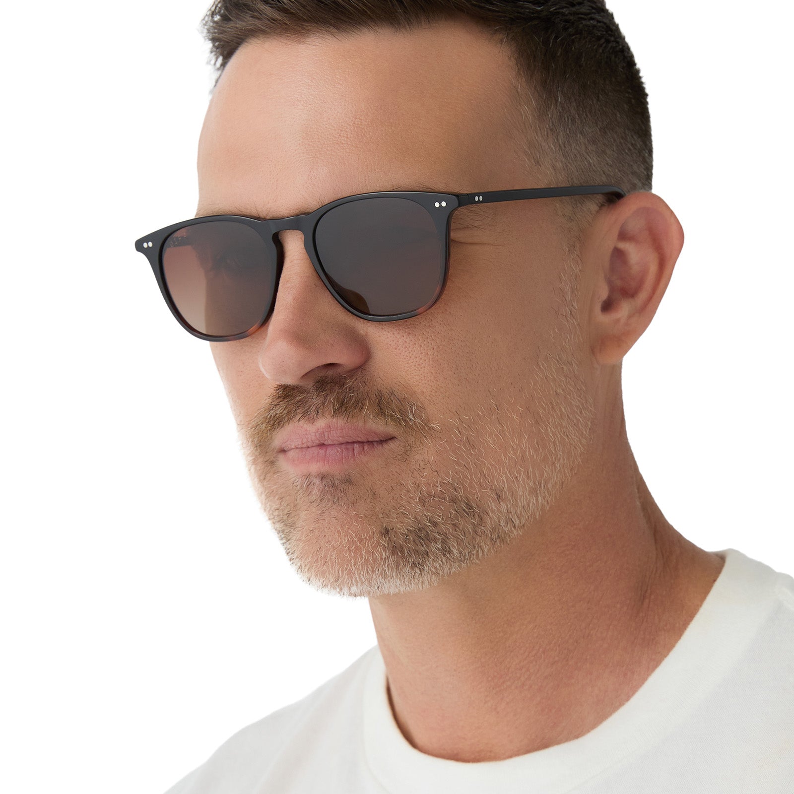 MAXWELL XL - BLACK TORTOISE + BROWN GRADIENT + POLARIZED SUNGLASSES - Image 6