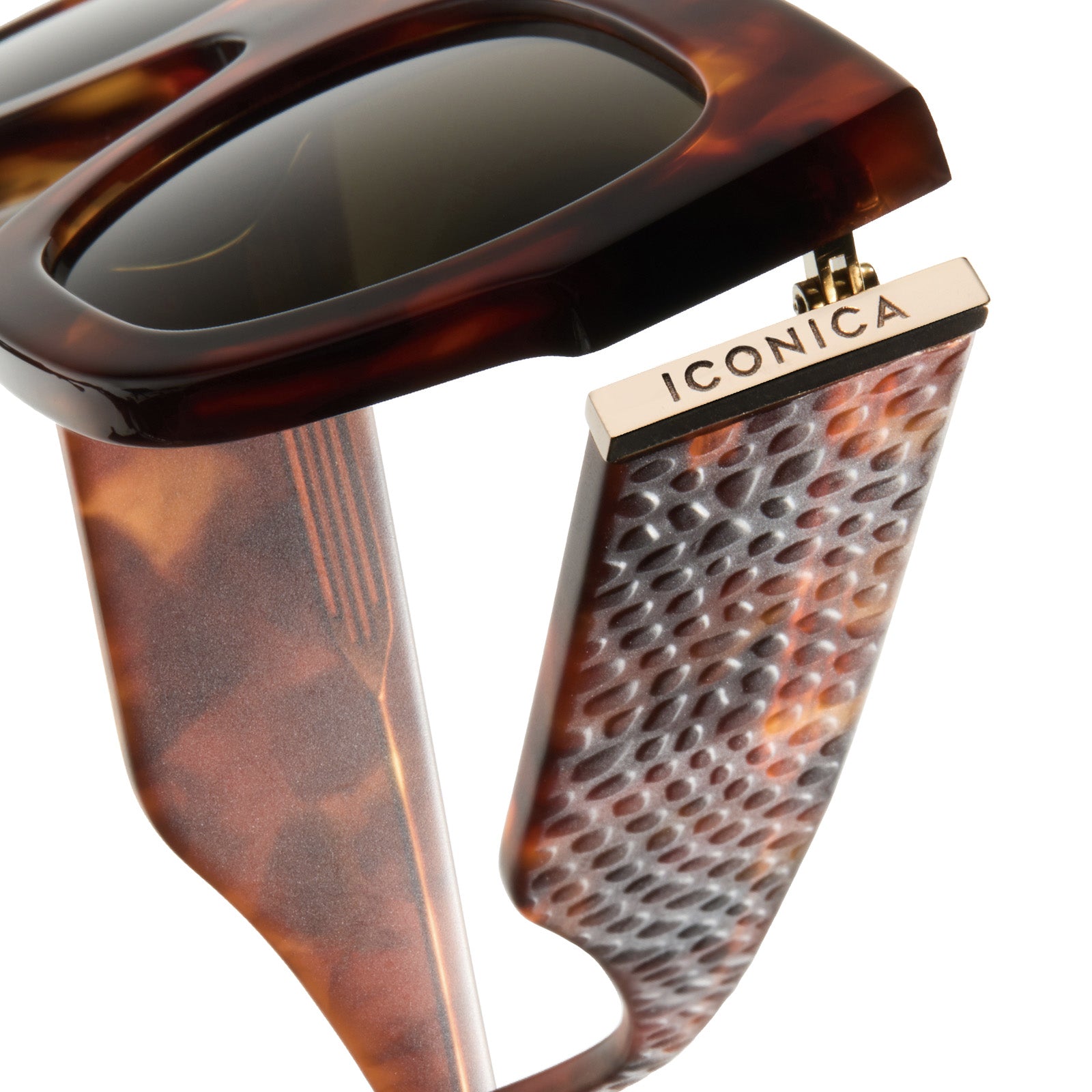 MAREN - SALTED CARAMEL TORTOISE + BROWN + POLARIZED SUNGLASSES - Image 4