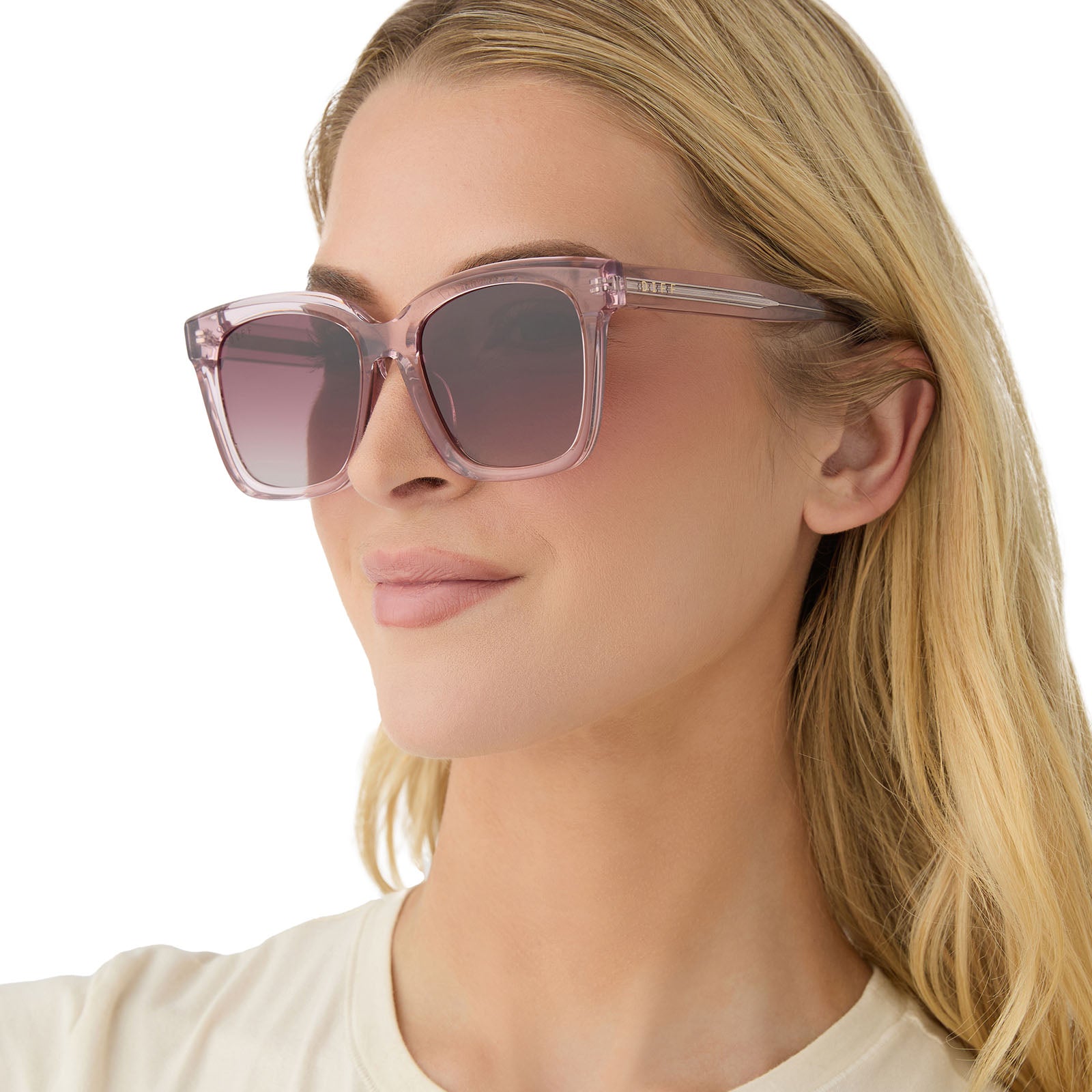 MEREDITH - LIGHT PINK CRYSTAL + GLASSES - Image 9