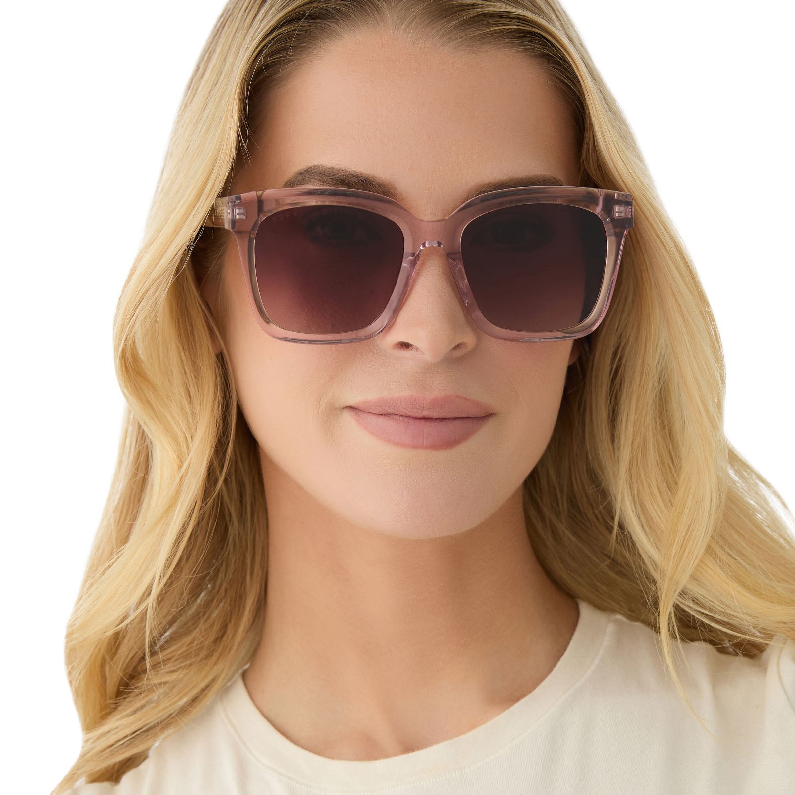 MEREDITH - LIGHT PINK CRYSTAL + GLASSES - Image 8