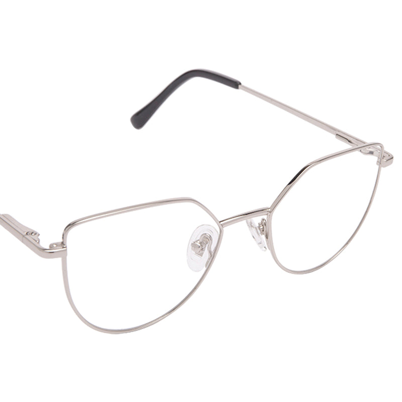 PIXIE - SILVER + BLUE LIGHT TECHNOLOGY CLEAR GLASSES - Image 4