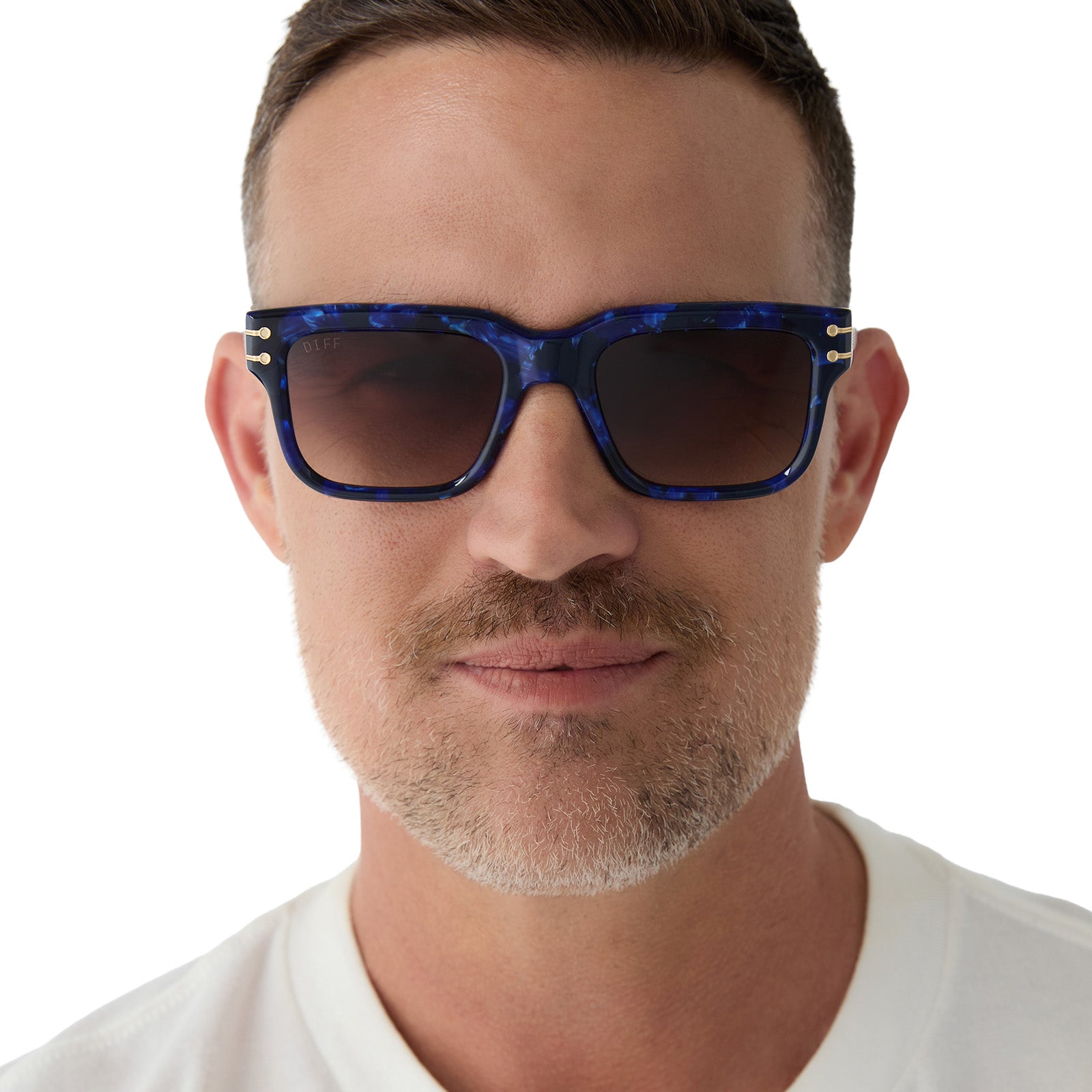 PRINCE FIYERO - MIDNIGHT BLUE TORTOISE + WARM BROWN SUNGLASSES - Image 12