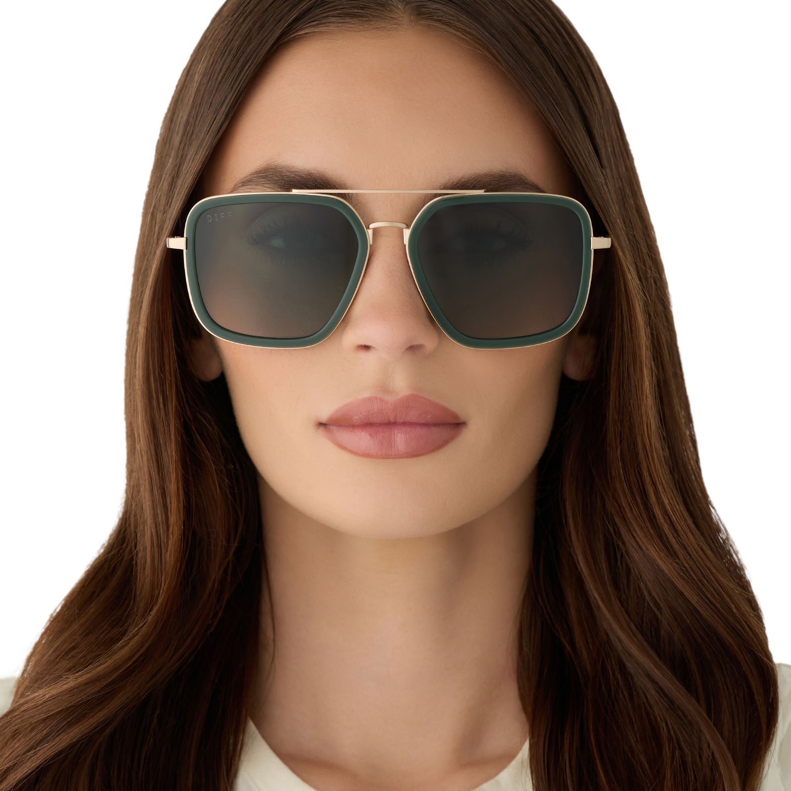 JORDAN - FAIRWAY GREEN + GOLD + ALOE GREEN GRADIENT + POLARIZED SUNGLASSES - Image 7