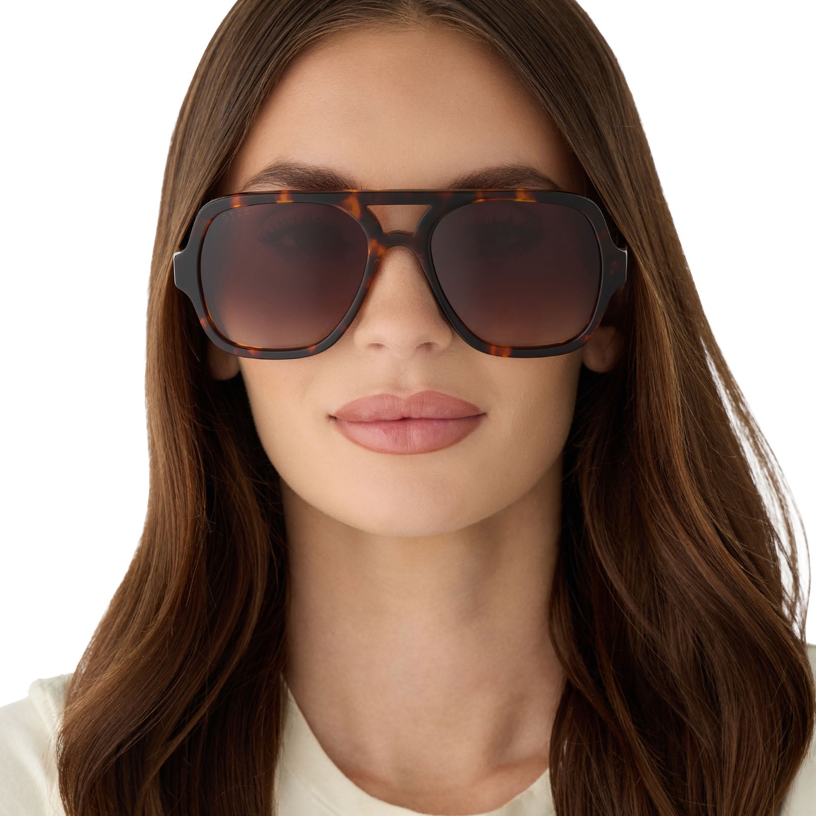 LAYTON - RICH TORTOISE + BROWN GRADIENT SUNGLASSES - Image 7