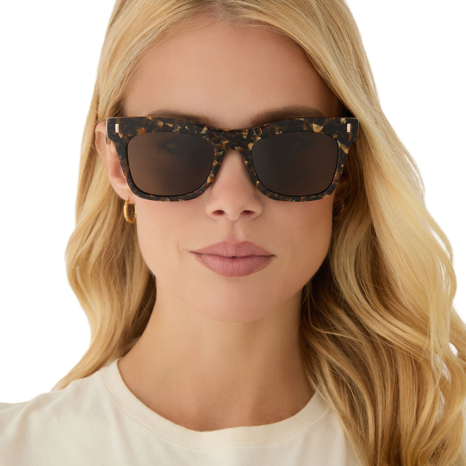 BRADLEY - GLITTER TORTOISE + BROWN + POLARIZED SUNGLASSES - Image 10