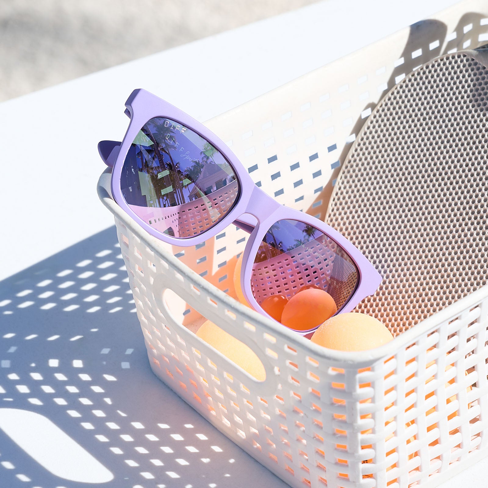 STORM - MATTE LAVENDER + LAVENDER MIRROR + POLARIZED SUNGLASSES - Image 9