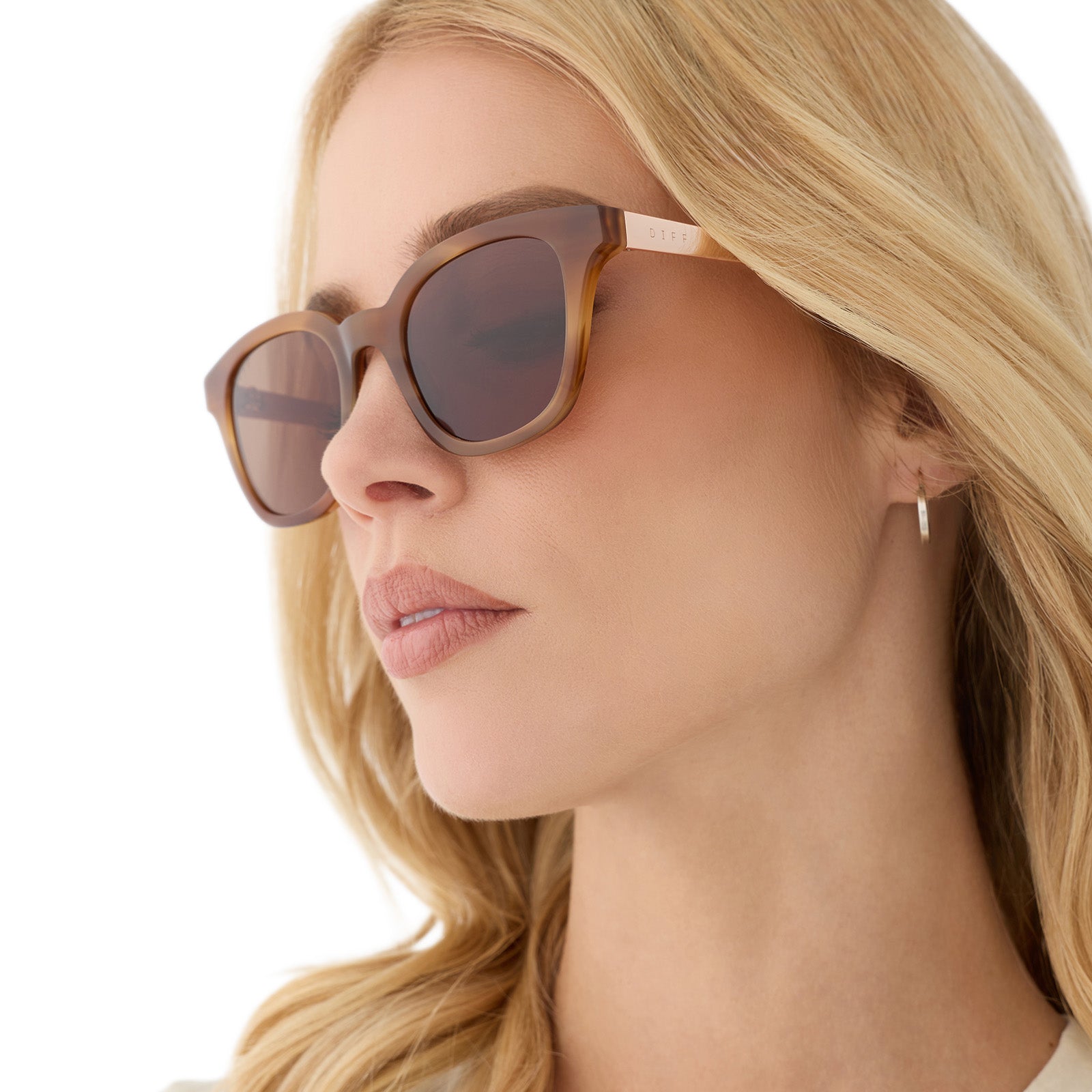 BRIDGET - TAWNY TORTOISE + BROWN SUNGLASSES - Image 6