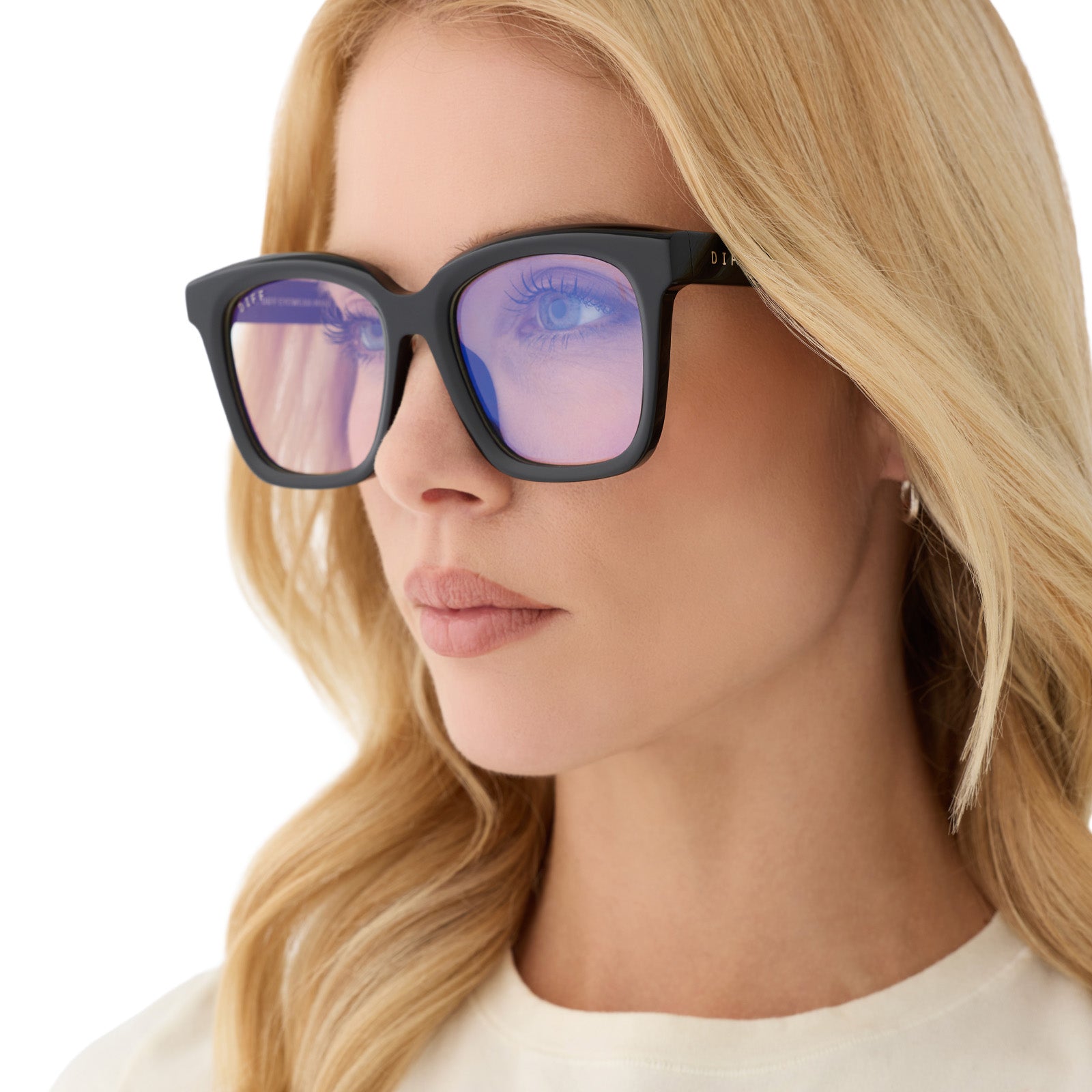 MEREDITH - BLACK + BLUE LIGHT GLASSES - Image 6