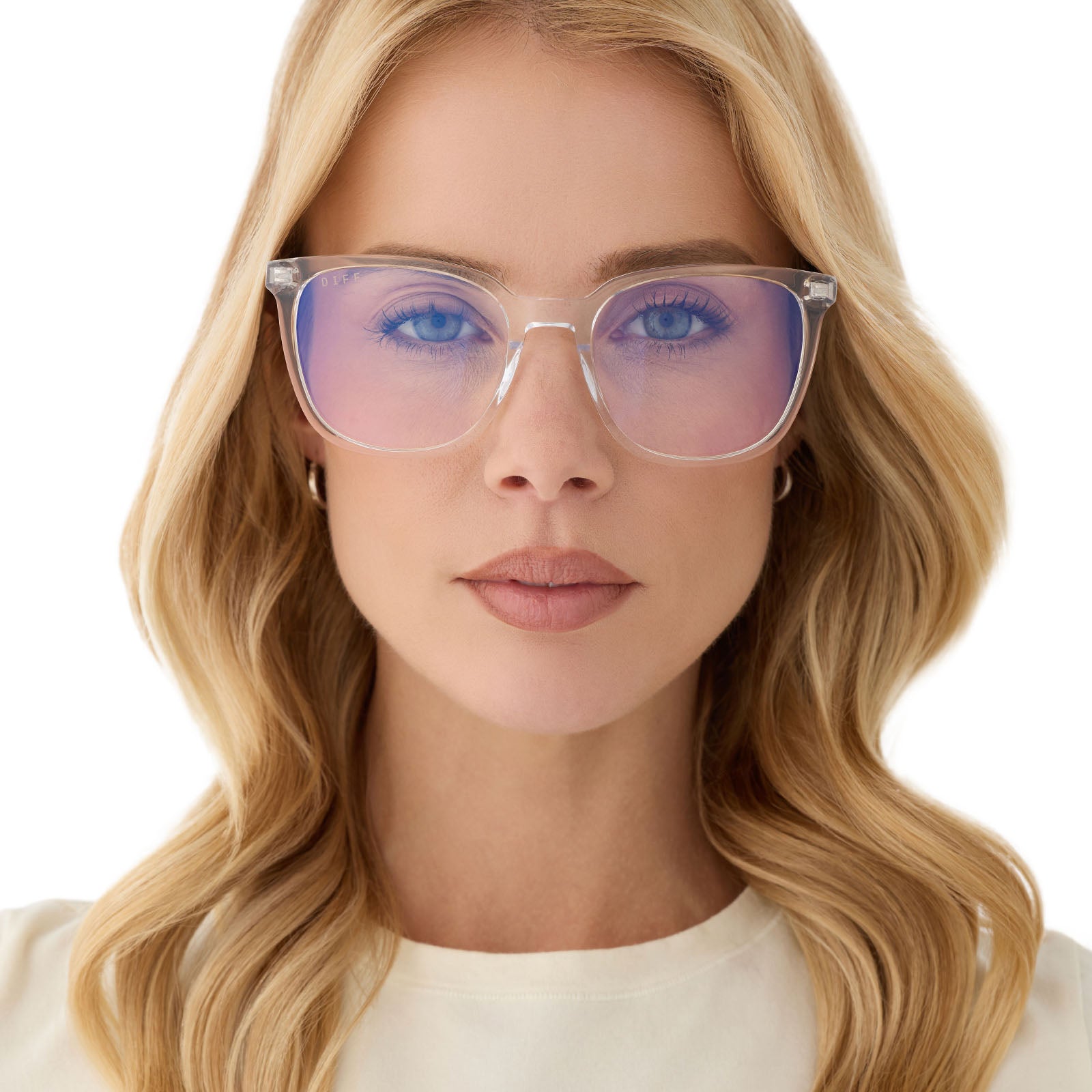 PARKER - CLEAR + BLUE LIGHT GLASSES - Image 5