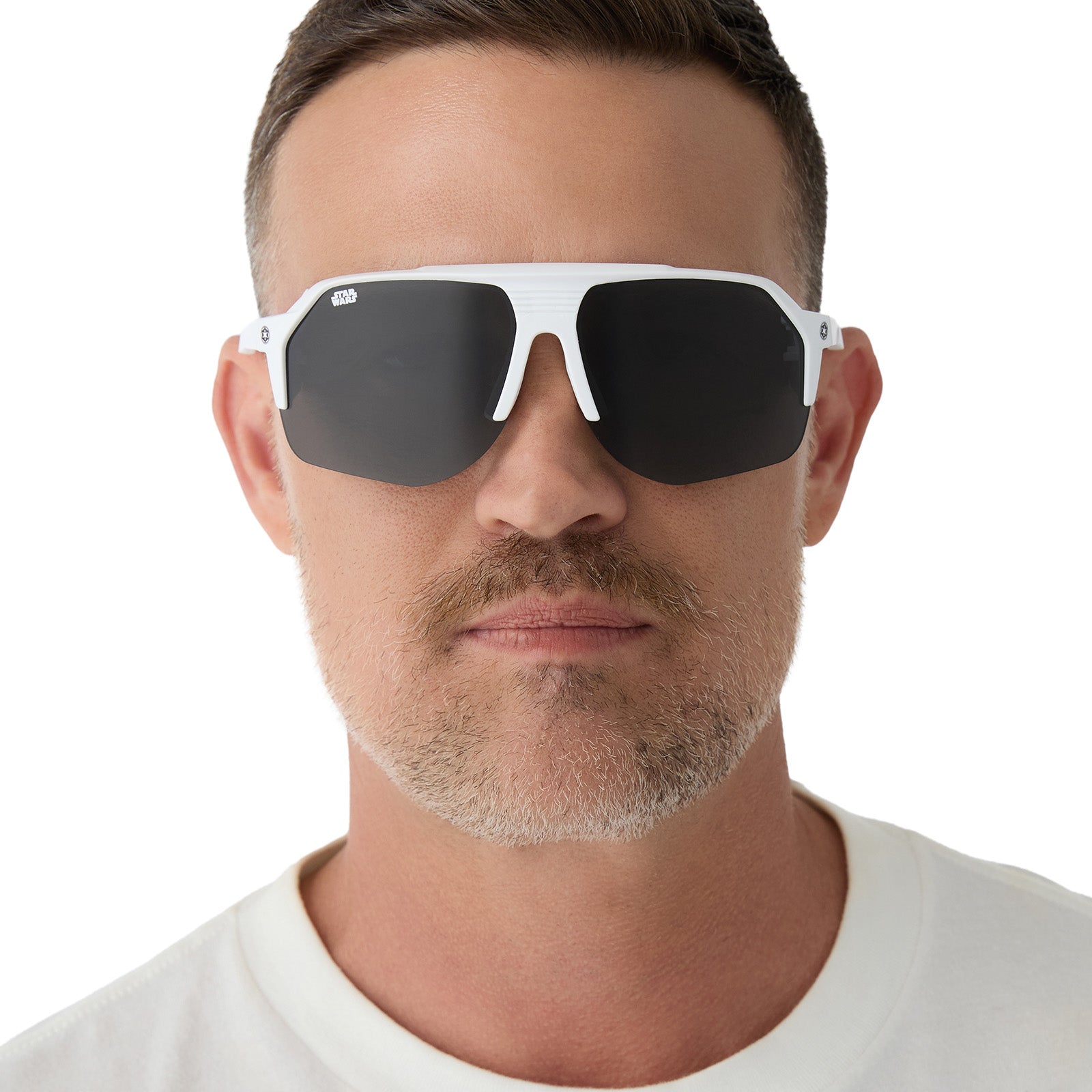 STORMTROOPER SPORT - GALACTIC WHITE + CATEGORY 3 POLARIZED DARK GREY SUNGLASSES - Image 6
