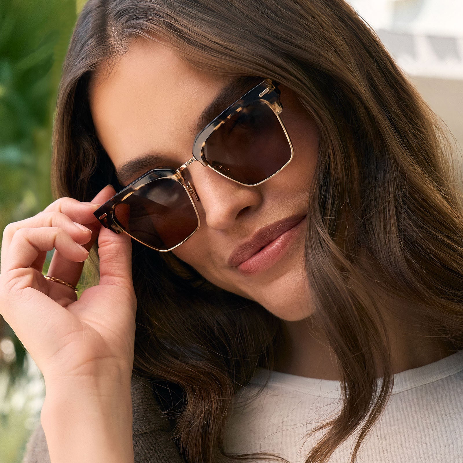 CAPRI - ESPRESSO TORTOISE + BROWN SUNGLASSES - Image 9