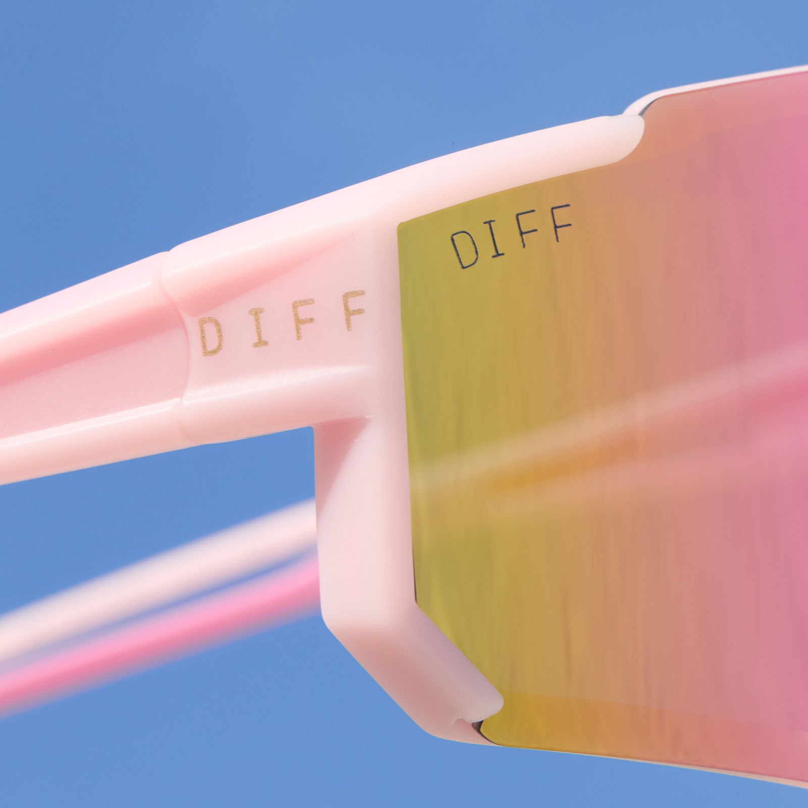HEAT - MATTE BABY PINK + PINK RUSH MIRROR + POLARIZED SUNGLASSES - Image 9