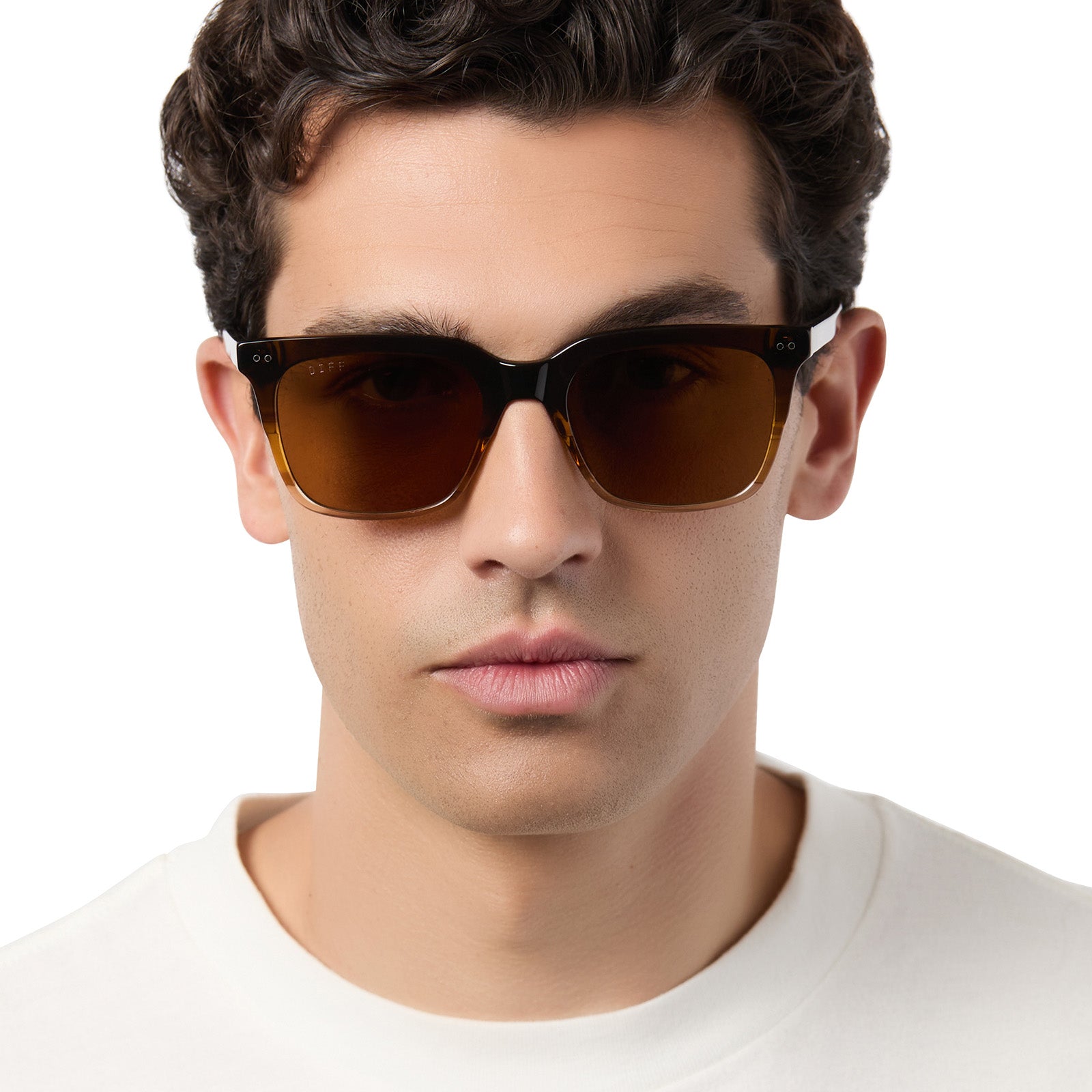 BILLIE XL - WHISKEY FADE + BROWN + POLARIZED SUNGLASSES - Image 7