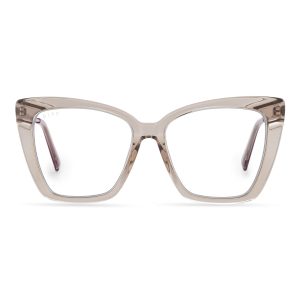 BECKY IV - VINTAGE CRYSTAL + BLUE LIGHT TECHNOLOGY GLASSES