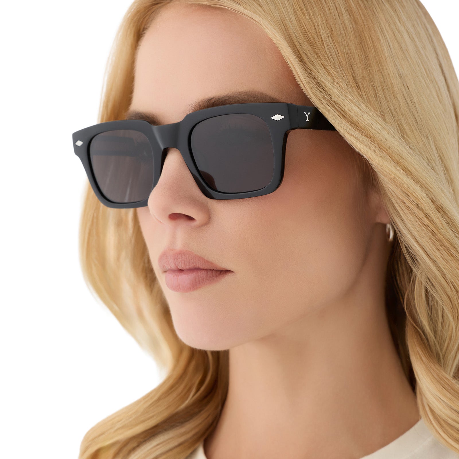 KAYCE DUTTON - CLASSIC BLACK + GREY + POLARIZED SUNGLASSES - Image 8