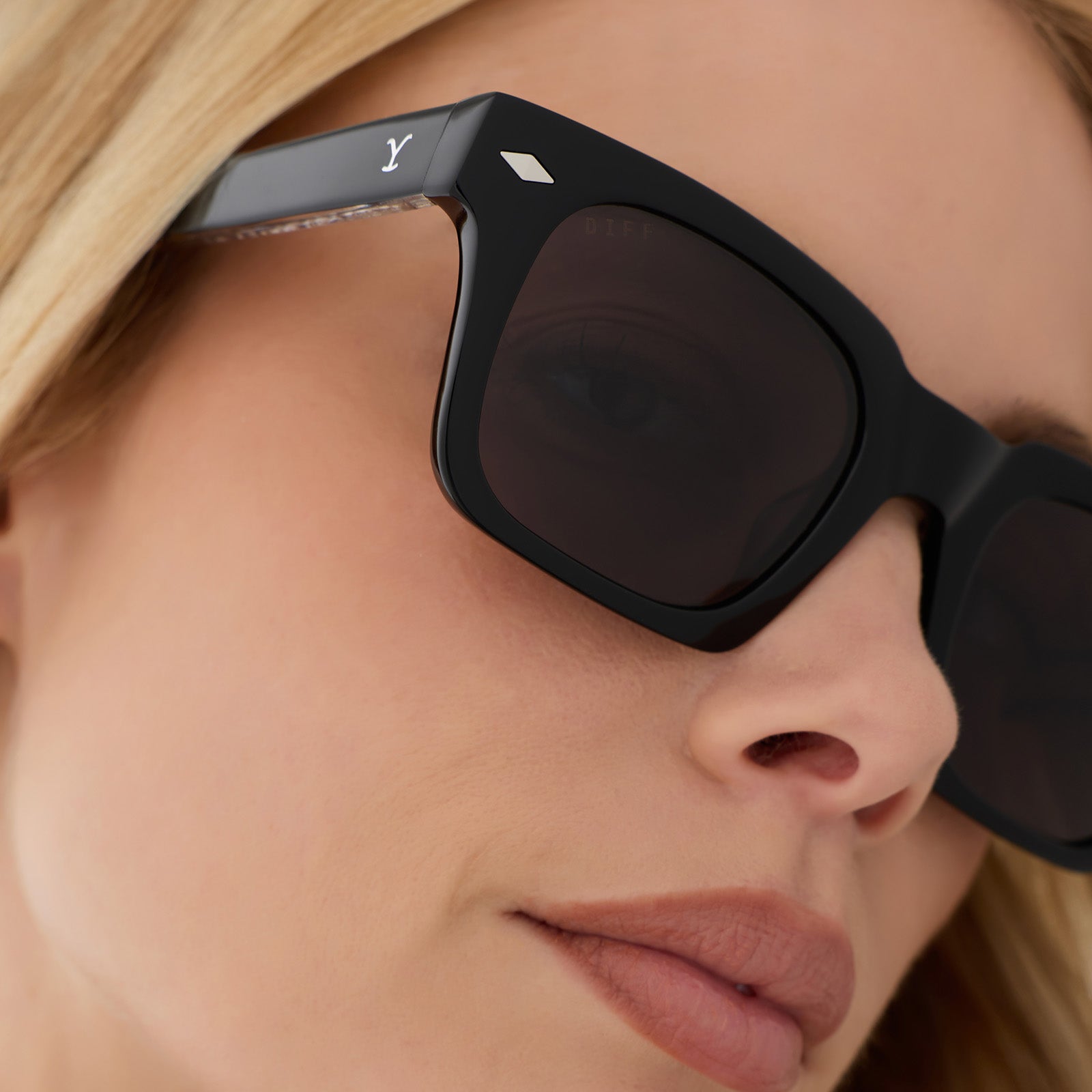 KAYCE DUTTON - CLASSIC BLACK + GREY + POLARIZED SUNGLASSES - Image 9