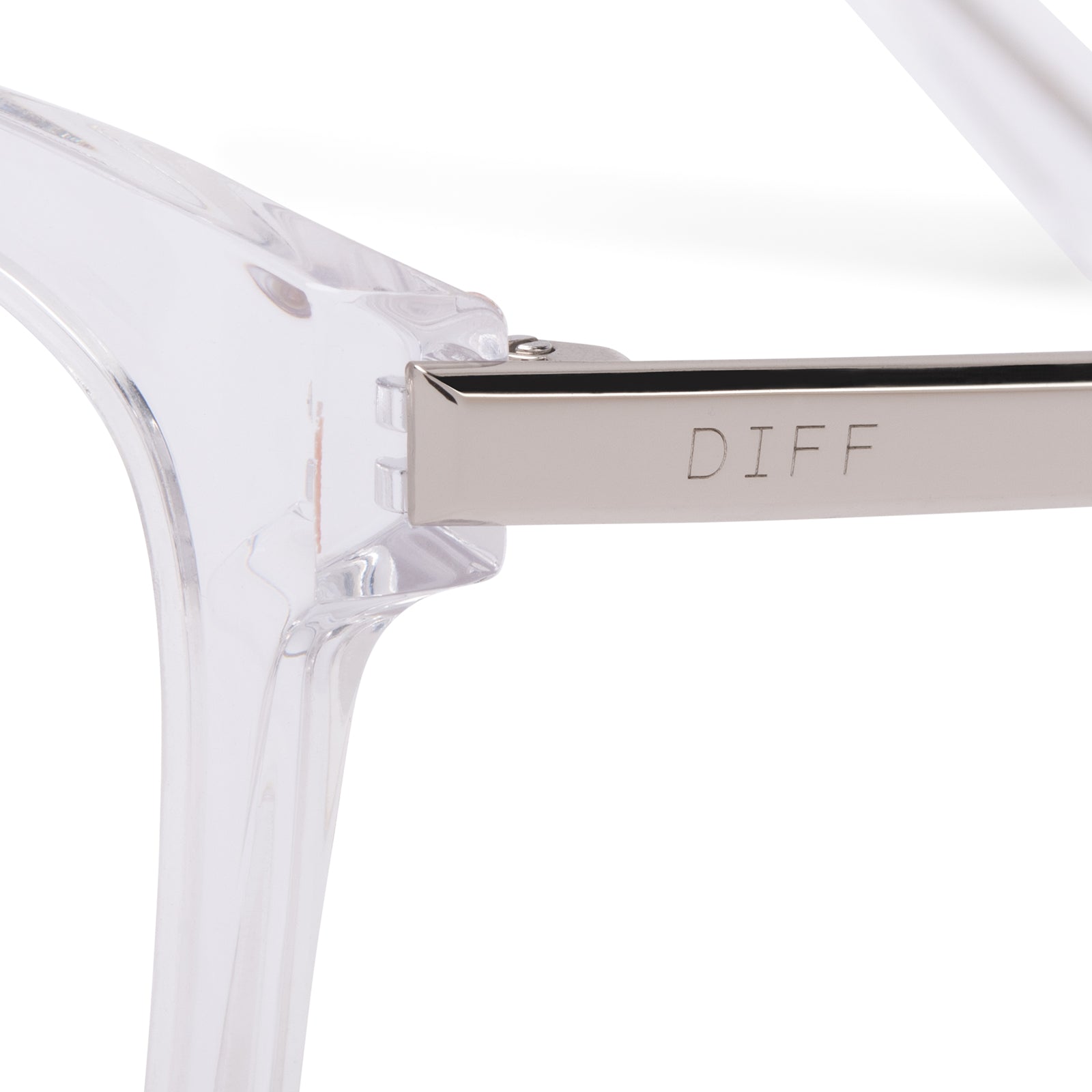 BELLA - CLEAR CRYSTAL + BLUE LIGHT TECHNOLOGY GLASSES - Image 4
