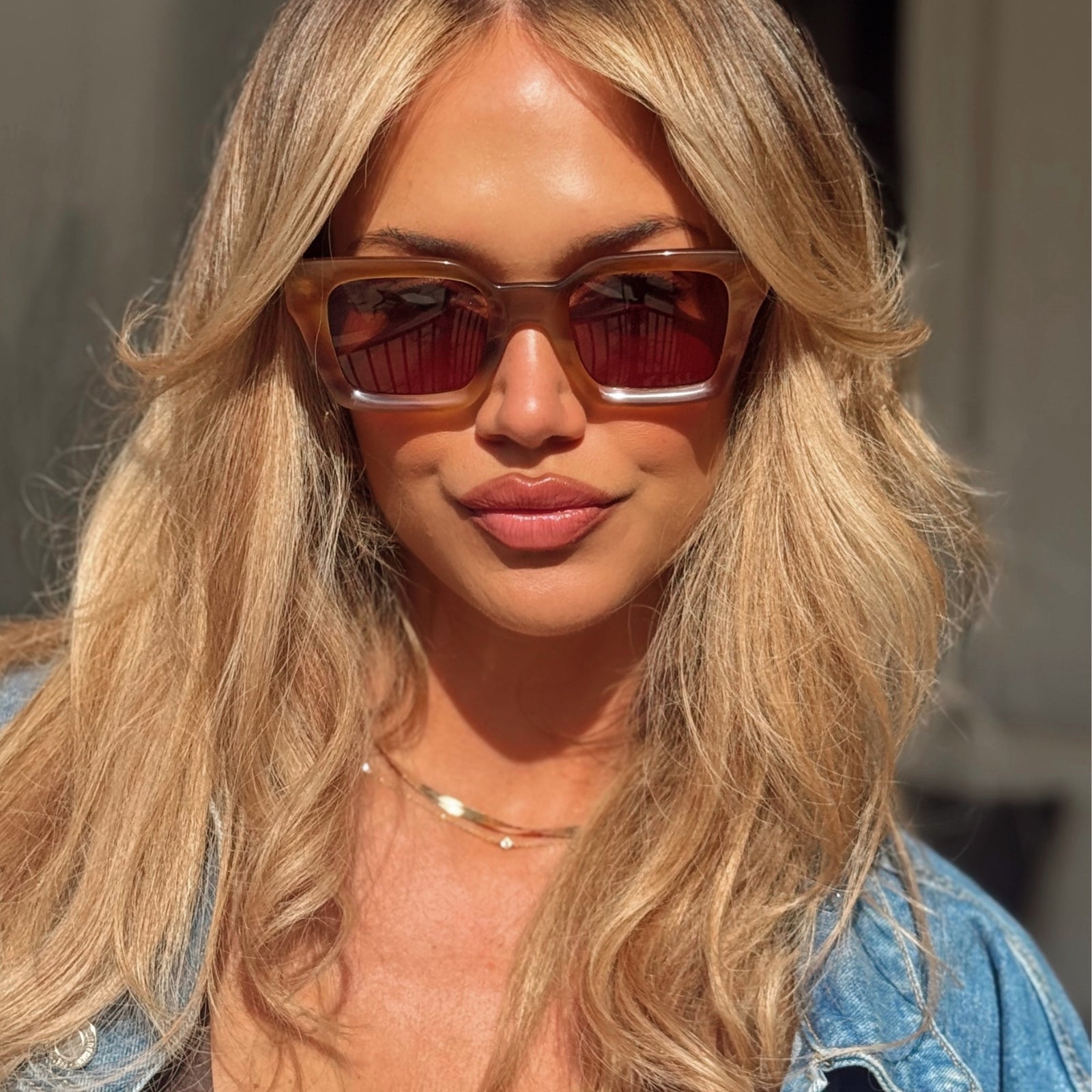 GREER - TAWNY TORTOISE + BROWN SUNGLASSES - Image 2