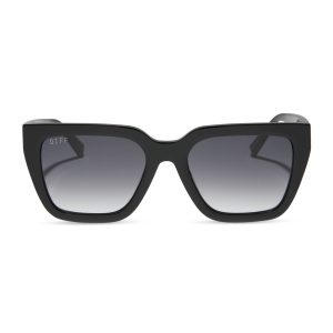 AMARA - BLACK + GREY GRADIENT SUNGLASSES