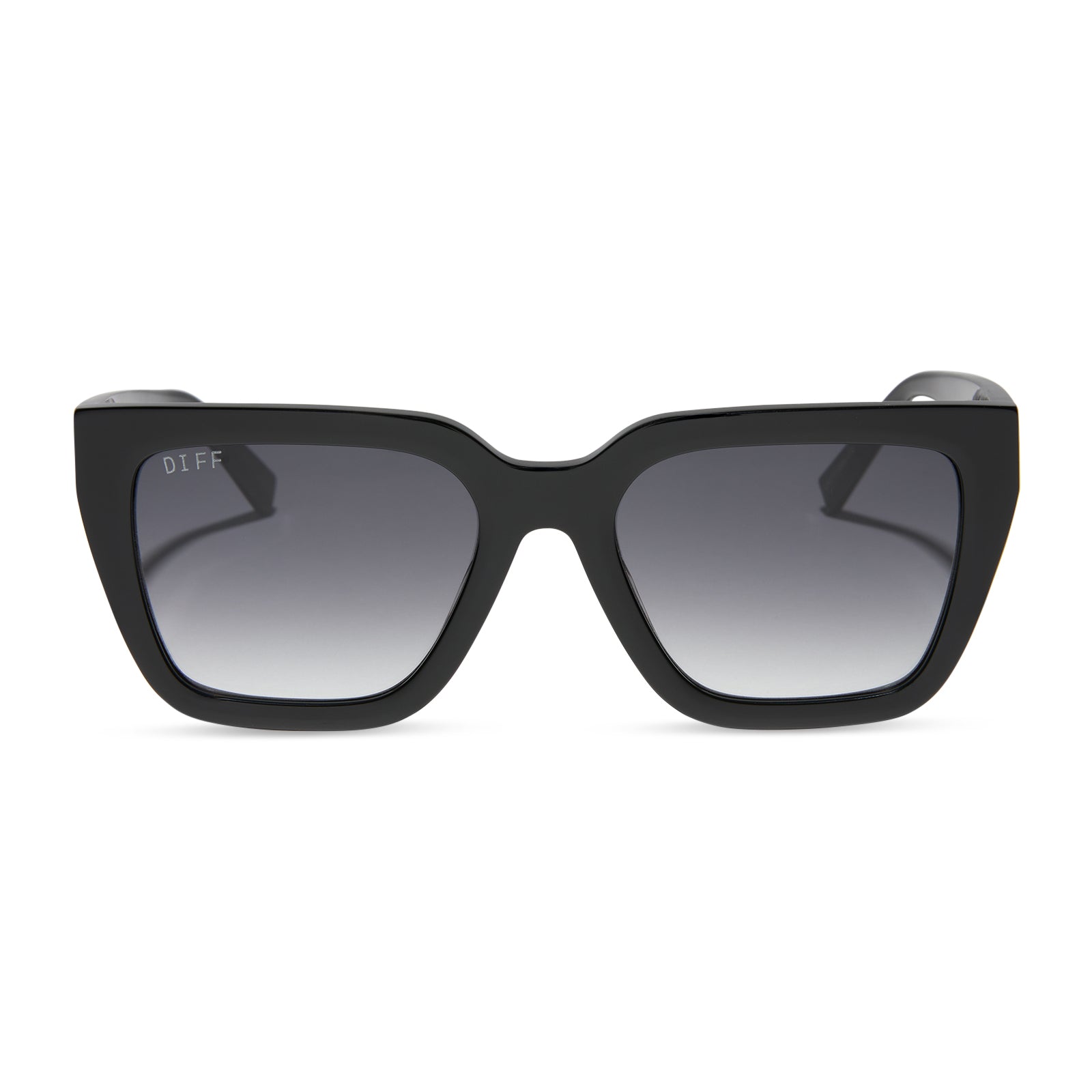 AMARA - BLACK + GREY GRADIENT SUNGLASSES