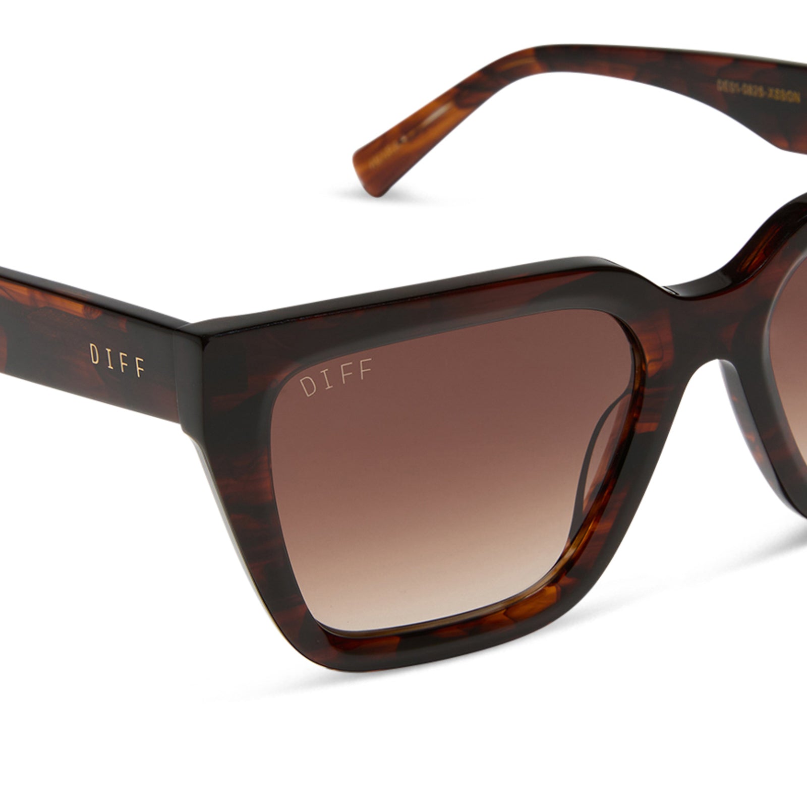 AMARA - SEQUOIA TORTOISE + BROWN GRADIENT SUNGLASSES - Image 4