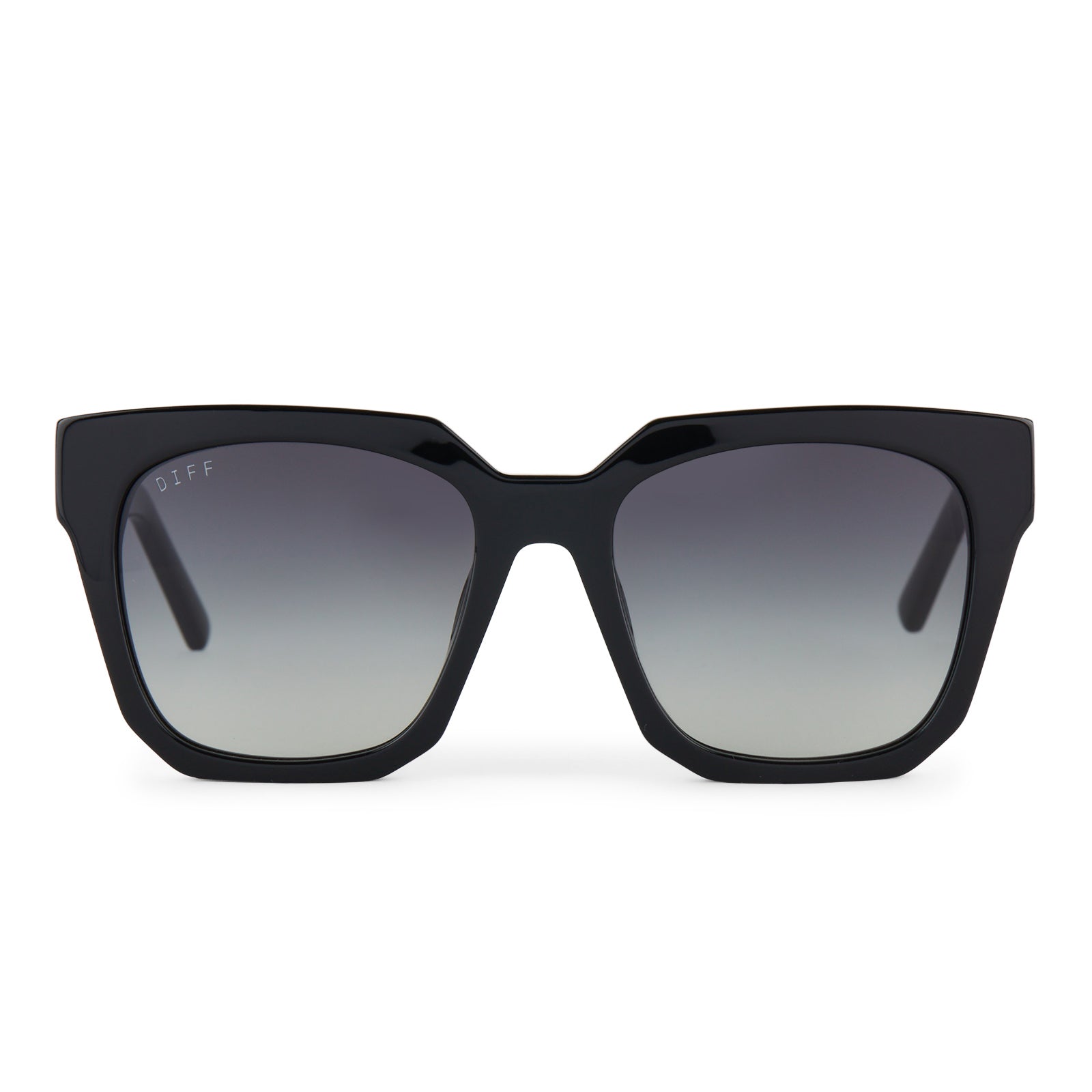ARIANA - BLACK + GREY GRADIENT SUNGLASSES