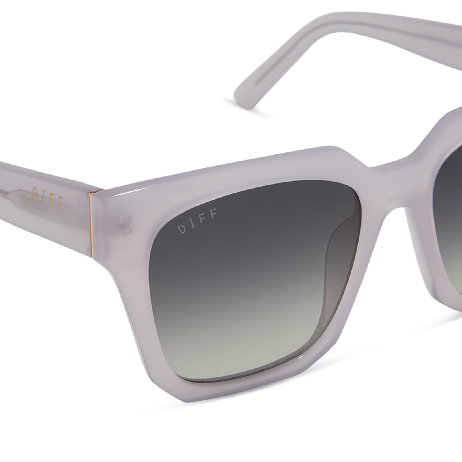 ARIANA - THISTLE + GREY GRADIENT SUNGLASSES - Image 4