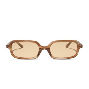 ASPYN OVARD - ELLE + TORTOISE + BROWN TINT SUNGLASSES