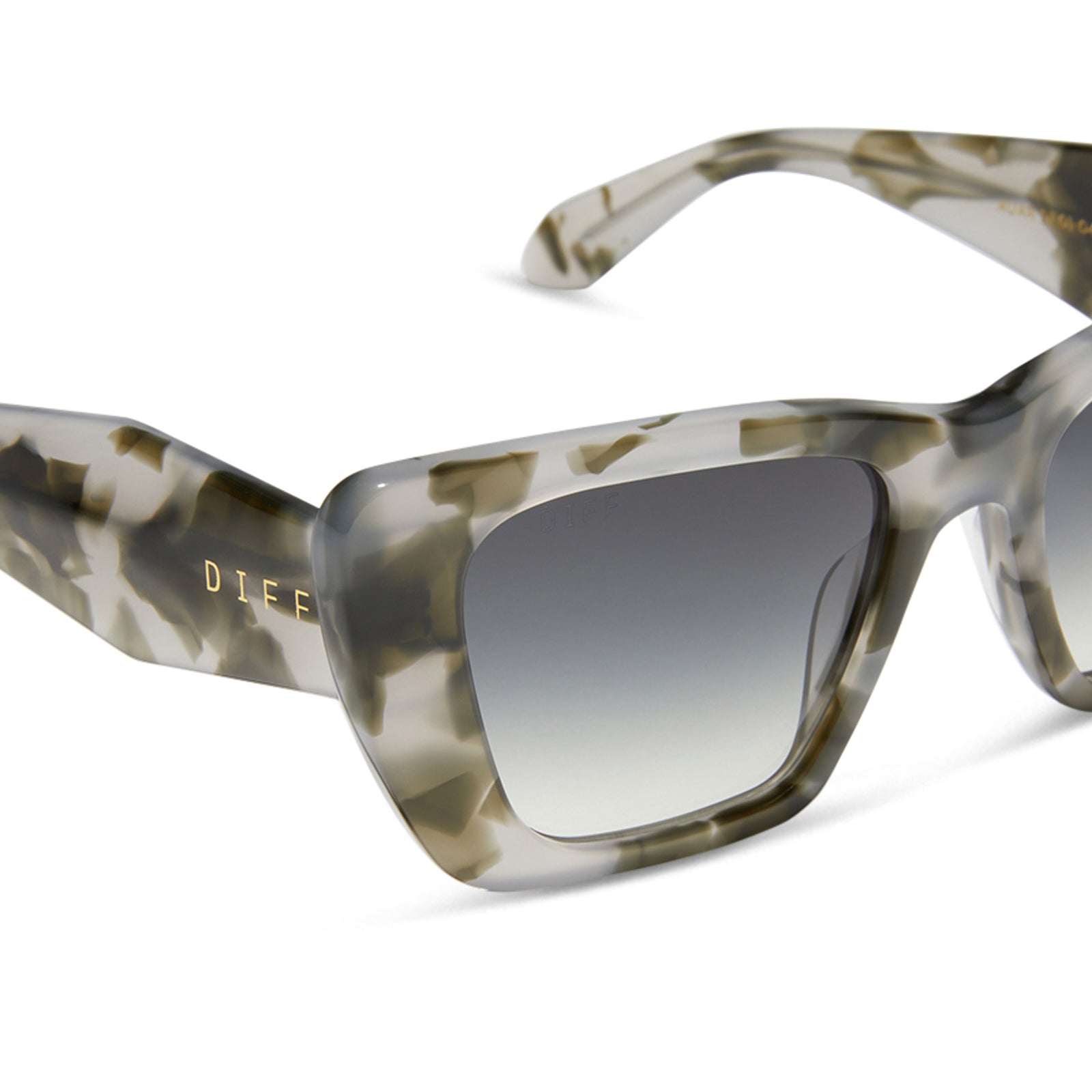 AURA - KOMBU + GREY GRADIENT SUNGLASSES - Image 4