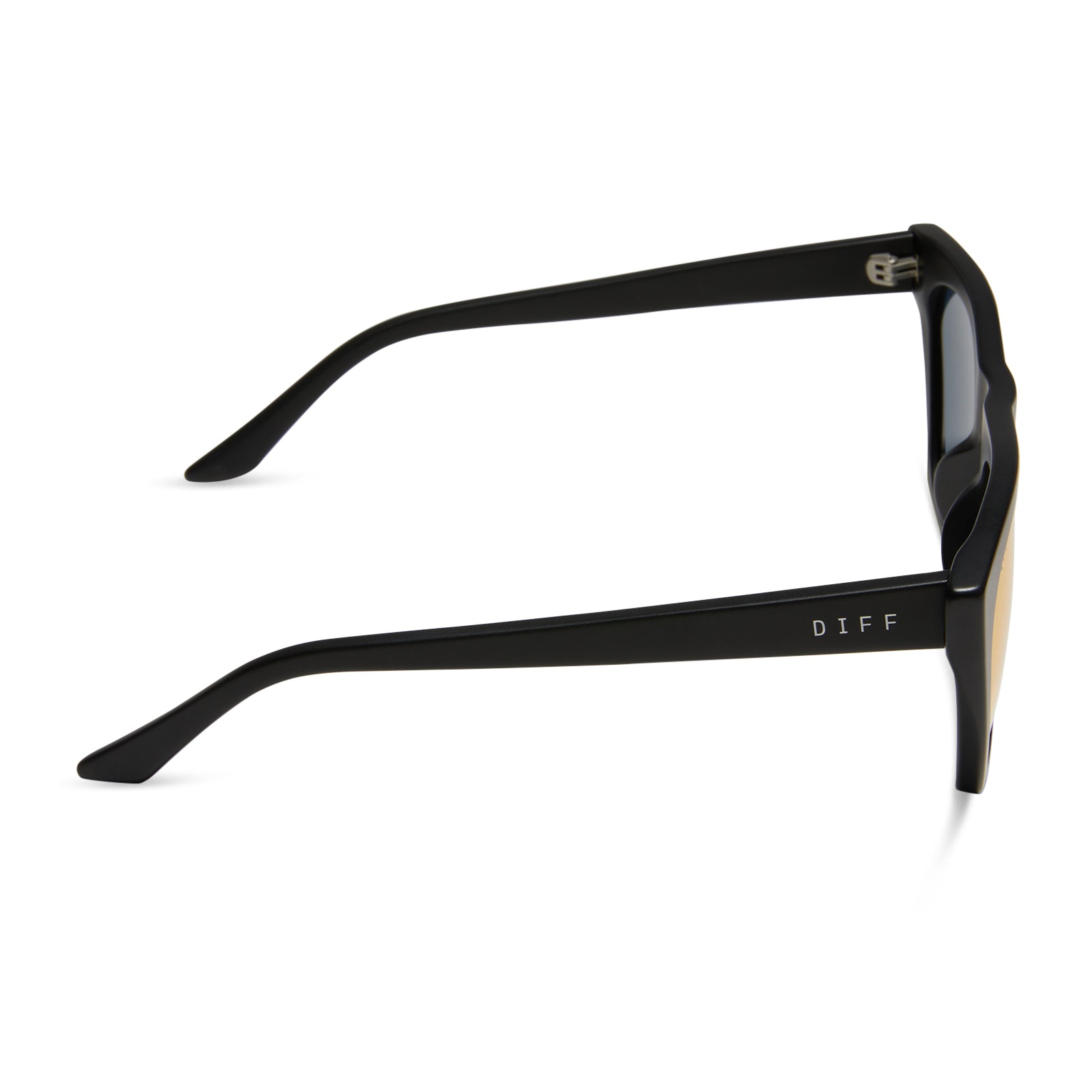 AVRIL - MATTE BLACK + SUNSET MIRROR SUNGLASSES - Image 3
