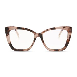 BECKY II - HIMALAYAN TORTOISE + BLUE LIGHT TECHNOLOGY GLASSES