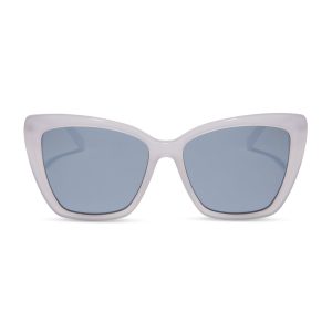 BECKY II - THISTLE + GREY WITH SILVER FLASH + POLARIZED SUNGLASSES