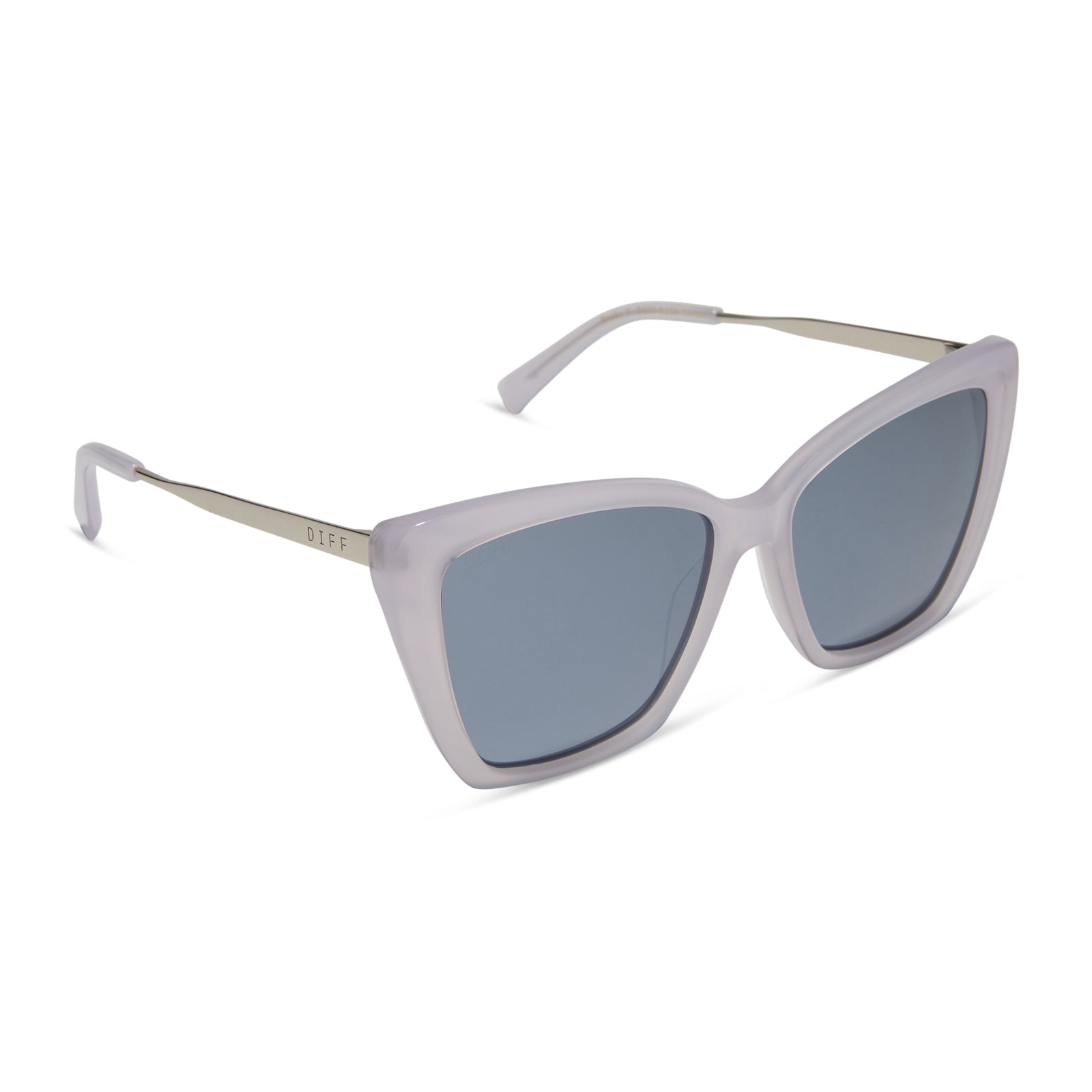 BECKY II - THISTLE + GREY WITH SILVER FLASH + POLARIZED SUNGLASSES - Image 2