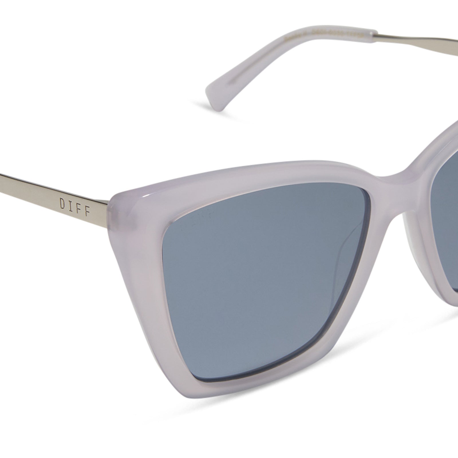 BECKY II - THISTLE + GREY WITH SILVER FLASH + POLARIZED SUNGLASSES - Image 4