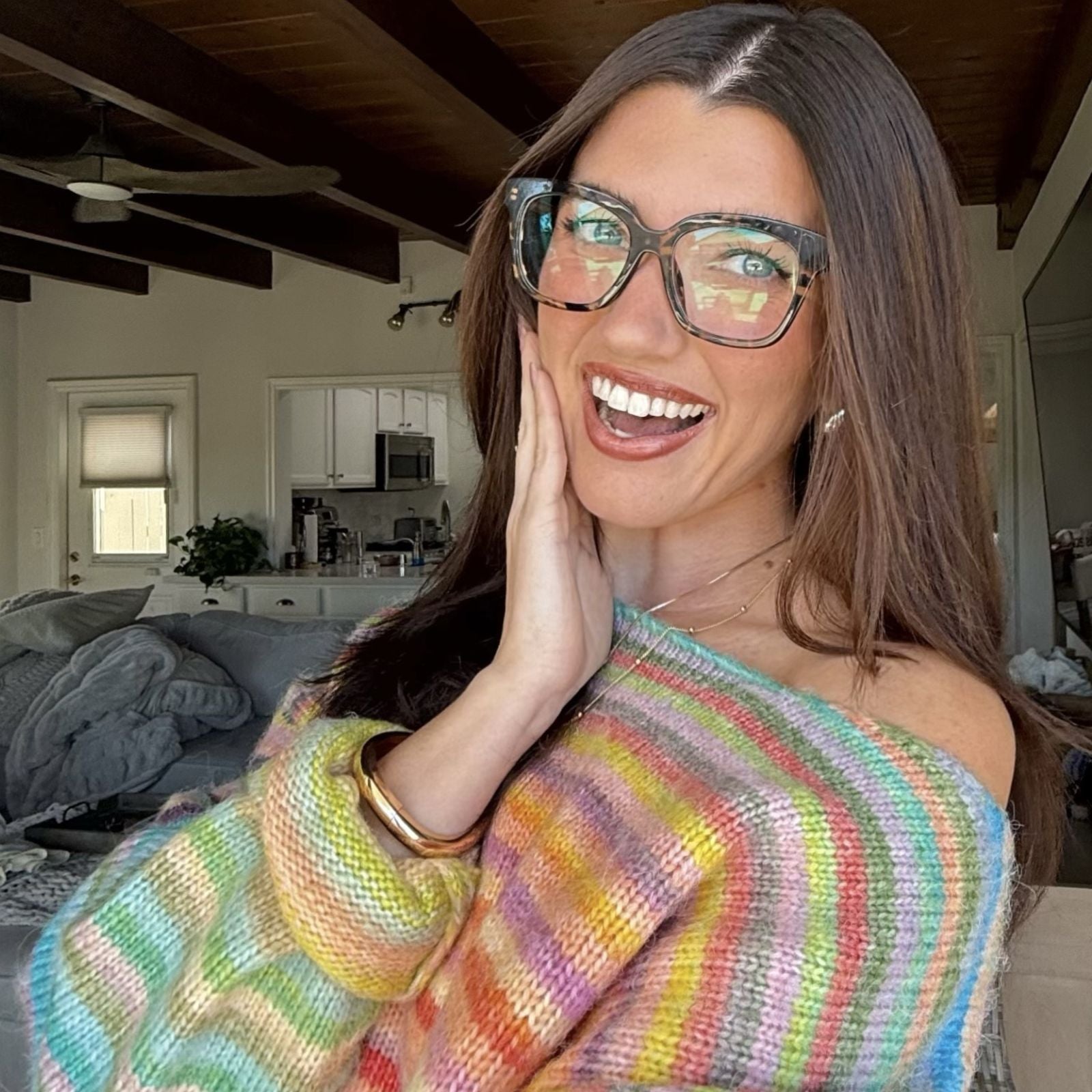 BELLA XS - ESPRESSO TORTOISE + GLASSES - Image 6