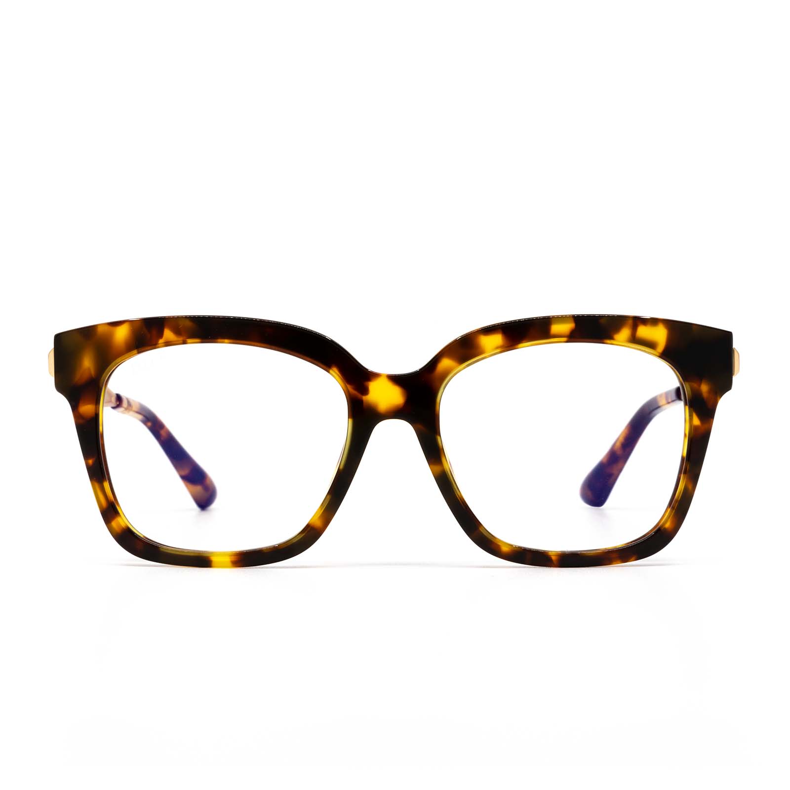 BELLA XS - AMBER TORTOISE + GLASSES