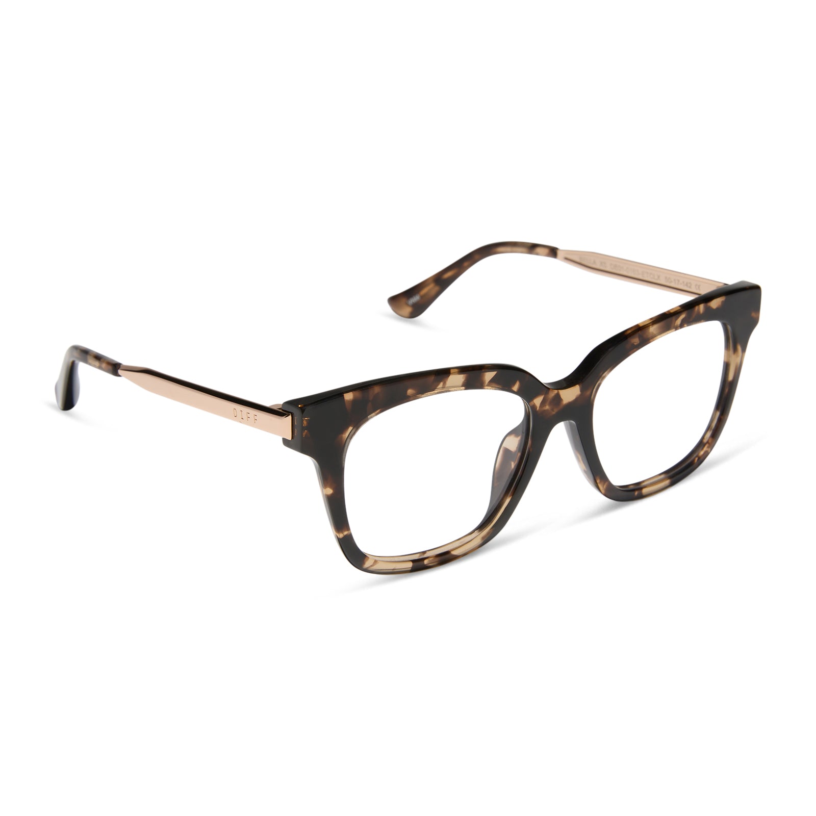 BELLA XS - ESPRESSO TORTOISE + BLUE LIGHT TECHNOLOGY GLASSES - Image 2