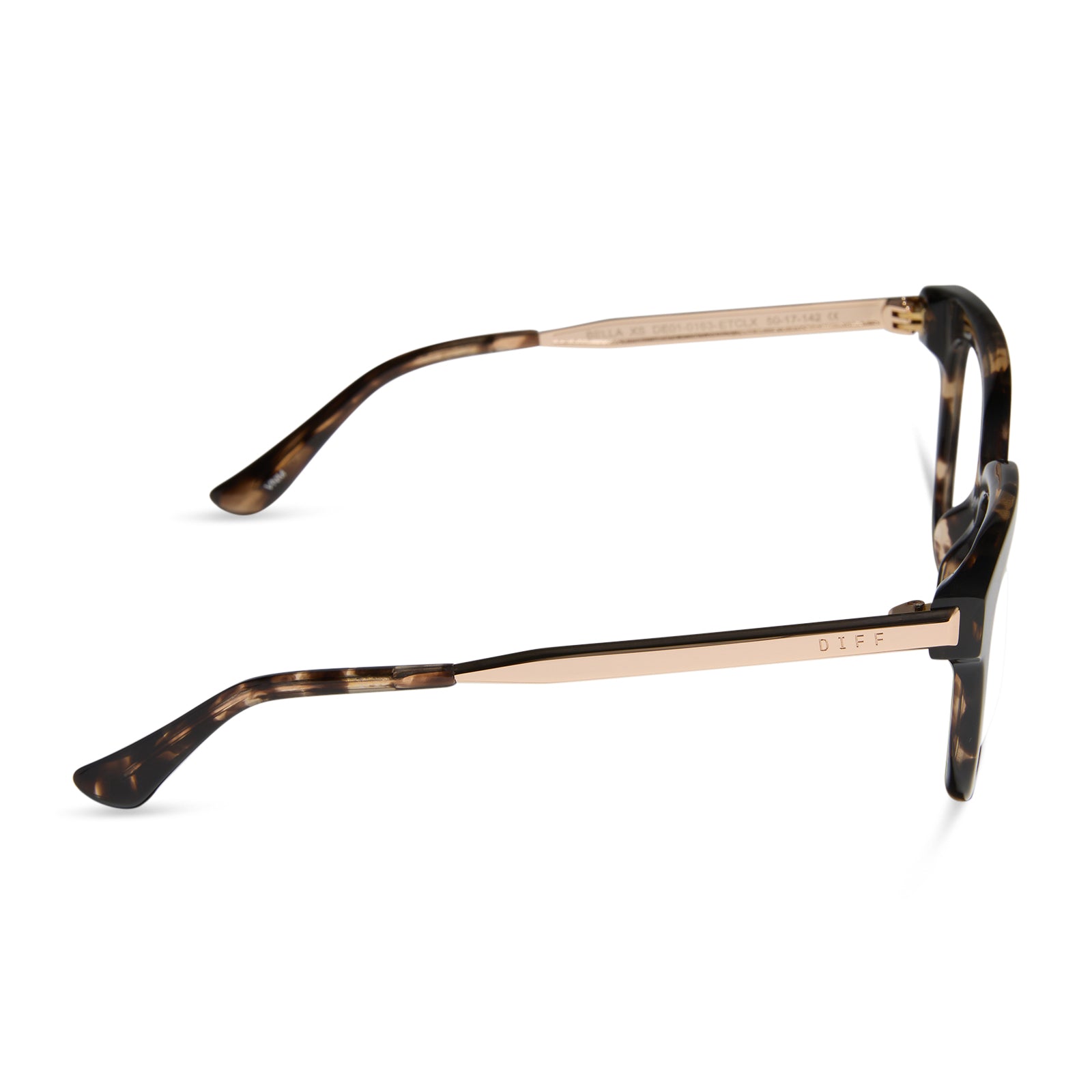 BELLA XS - ESPRESSO TORTOISE + BLUE LIGHT TECHNOLOGY GLASSES - Image 3