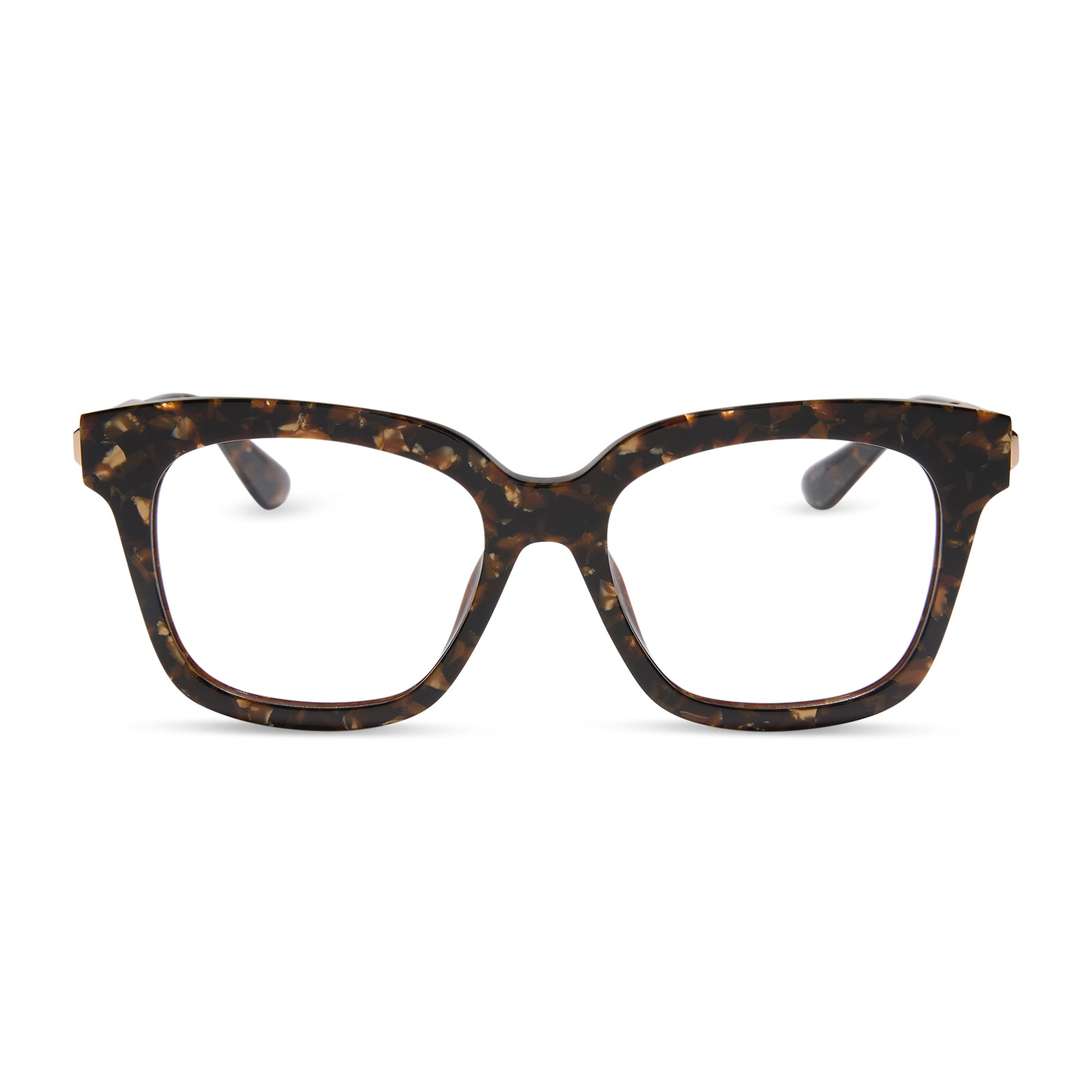 BELLA XS - GLITTER TORTOISE + GLASSES