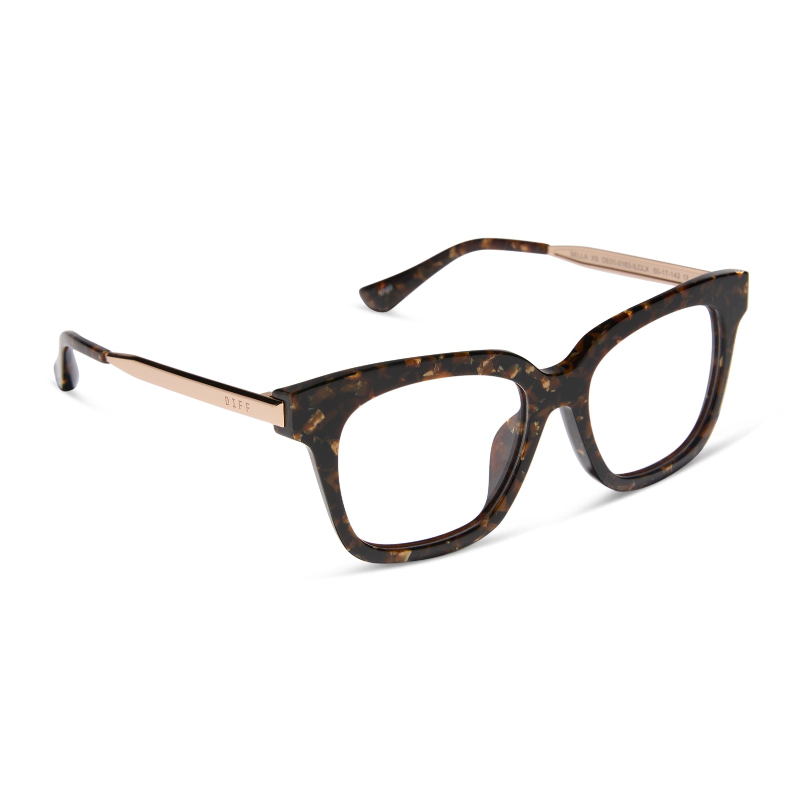 BELLA XS - GLITTER TORTOISE + GLASSES - Image 2