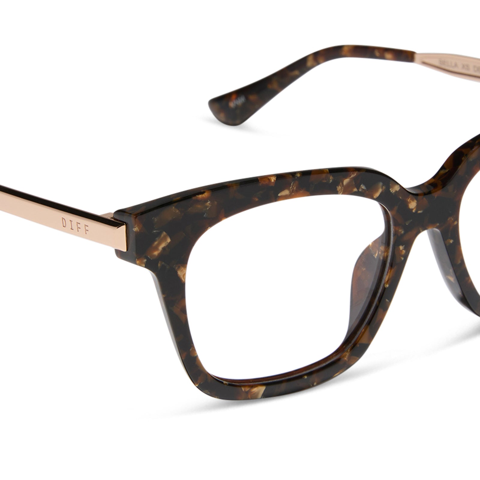 BELLA XS - GLITTER TORTOISE + GLASSES - Image 4