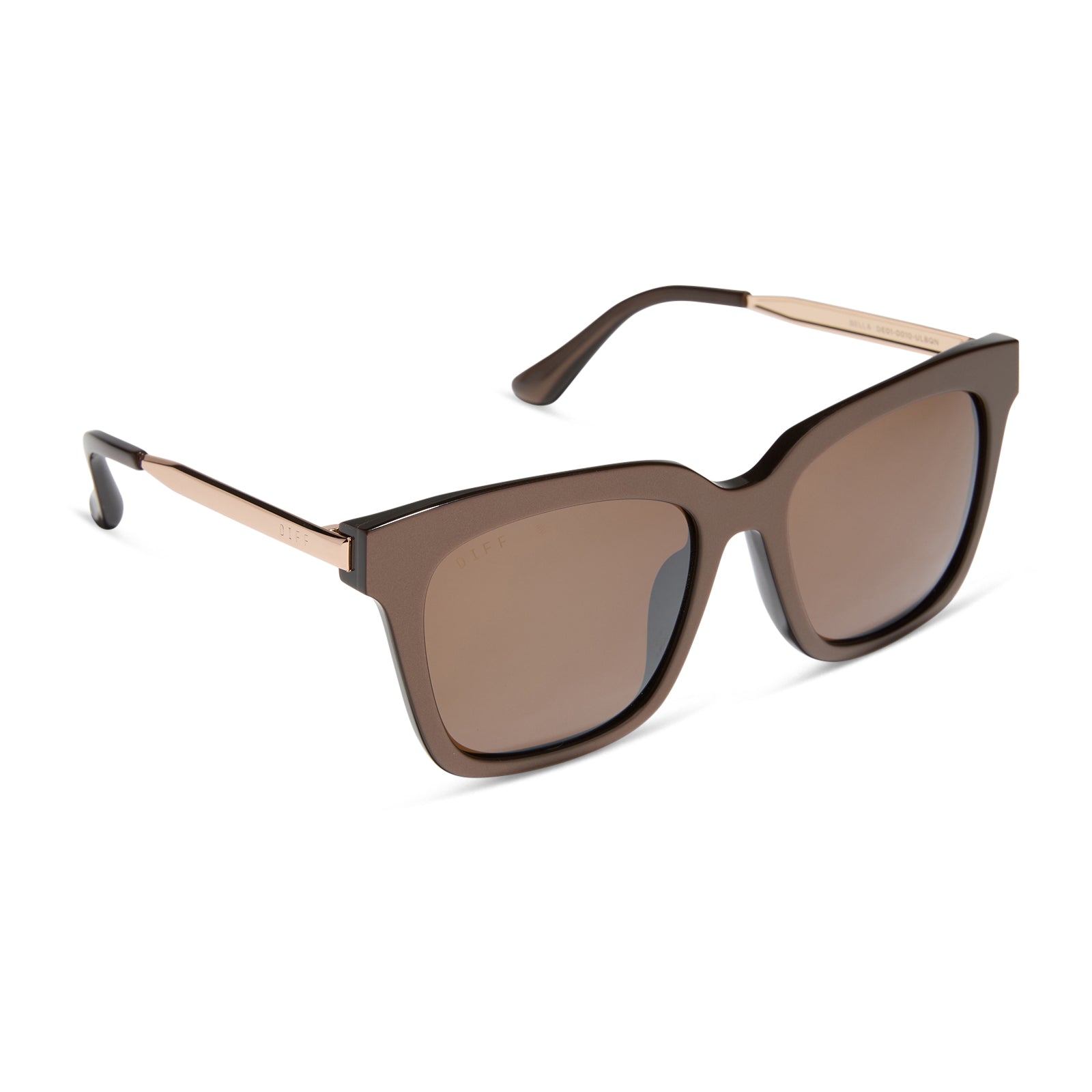 BELLA XS - MOSCOW MULE + BROWN W/ GOLD FLASH SUNGLASSES - Image 2