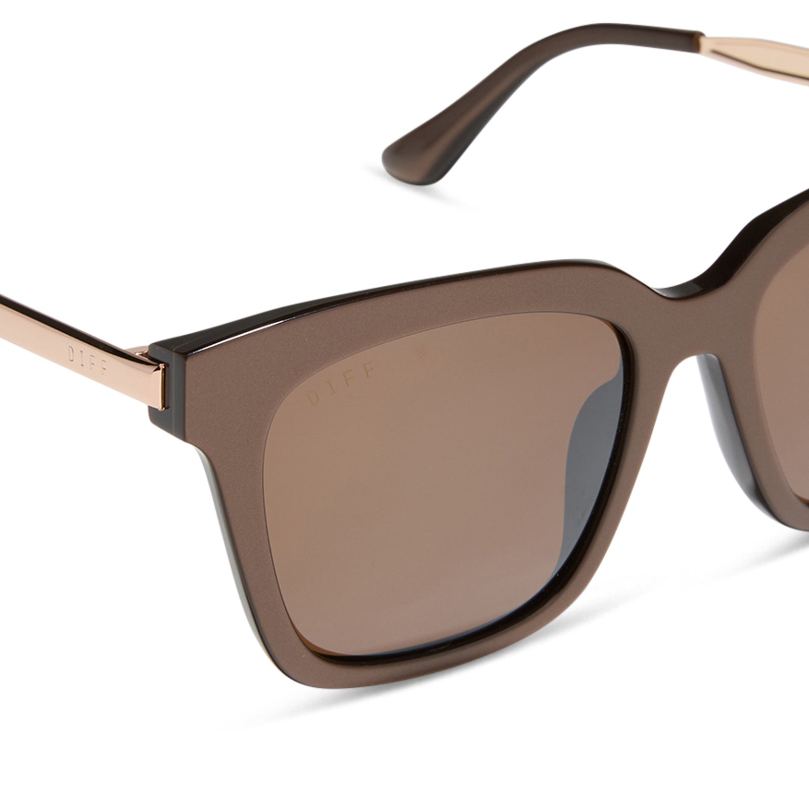 BELLA XS - MOSCOW MULE + BROWN W/ GOLD FLASH SUNGLASSES - Image 4