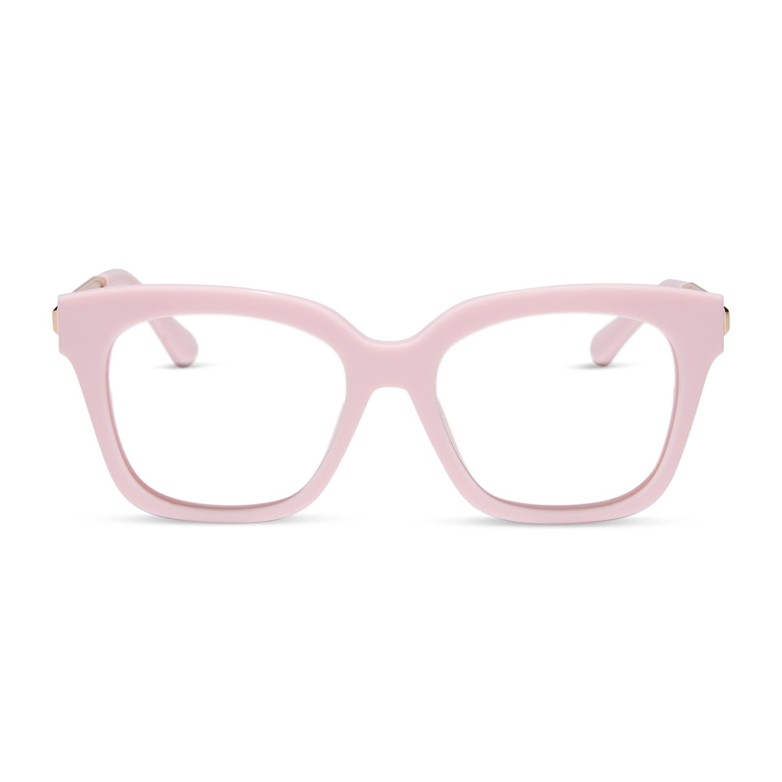 BELLA XS - POWDER PINK + GOLD + GLASSES