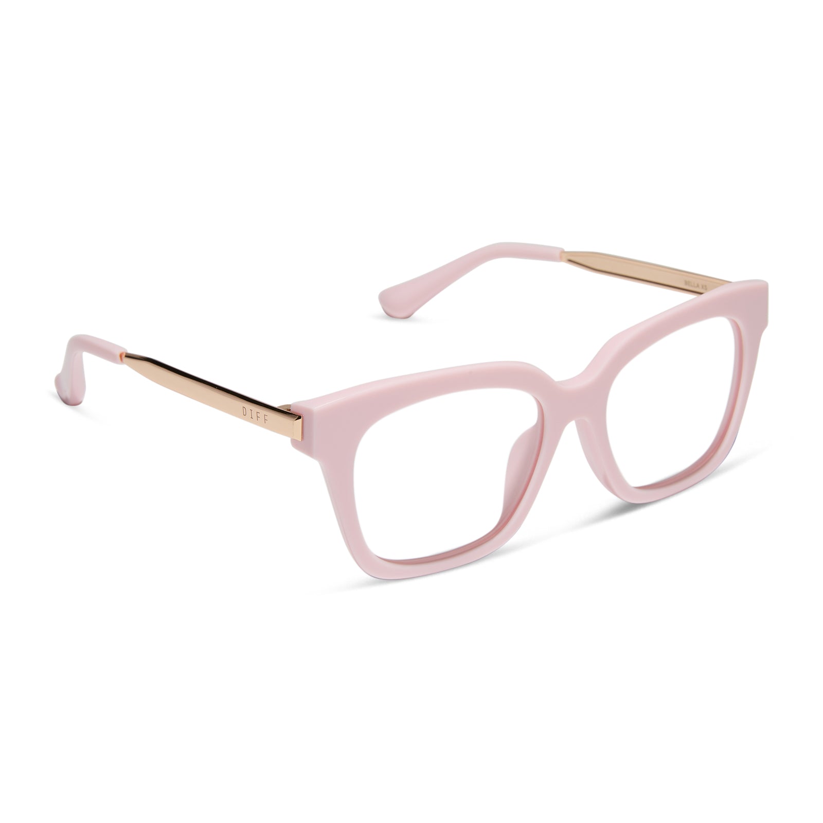 BELLA XS - POWDER PINK + GOLD + GLASSES - Image 2