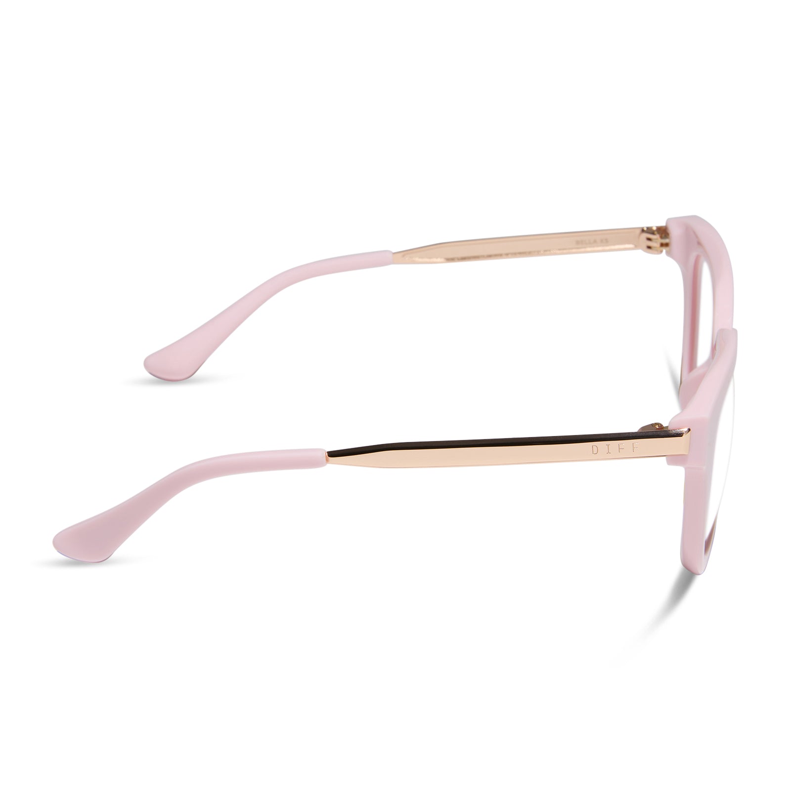 BELLA XS - POWDER PINK + GOLD + GLASSES - Image 3