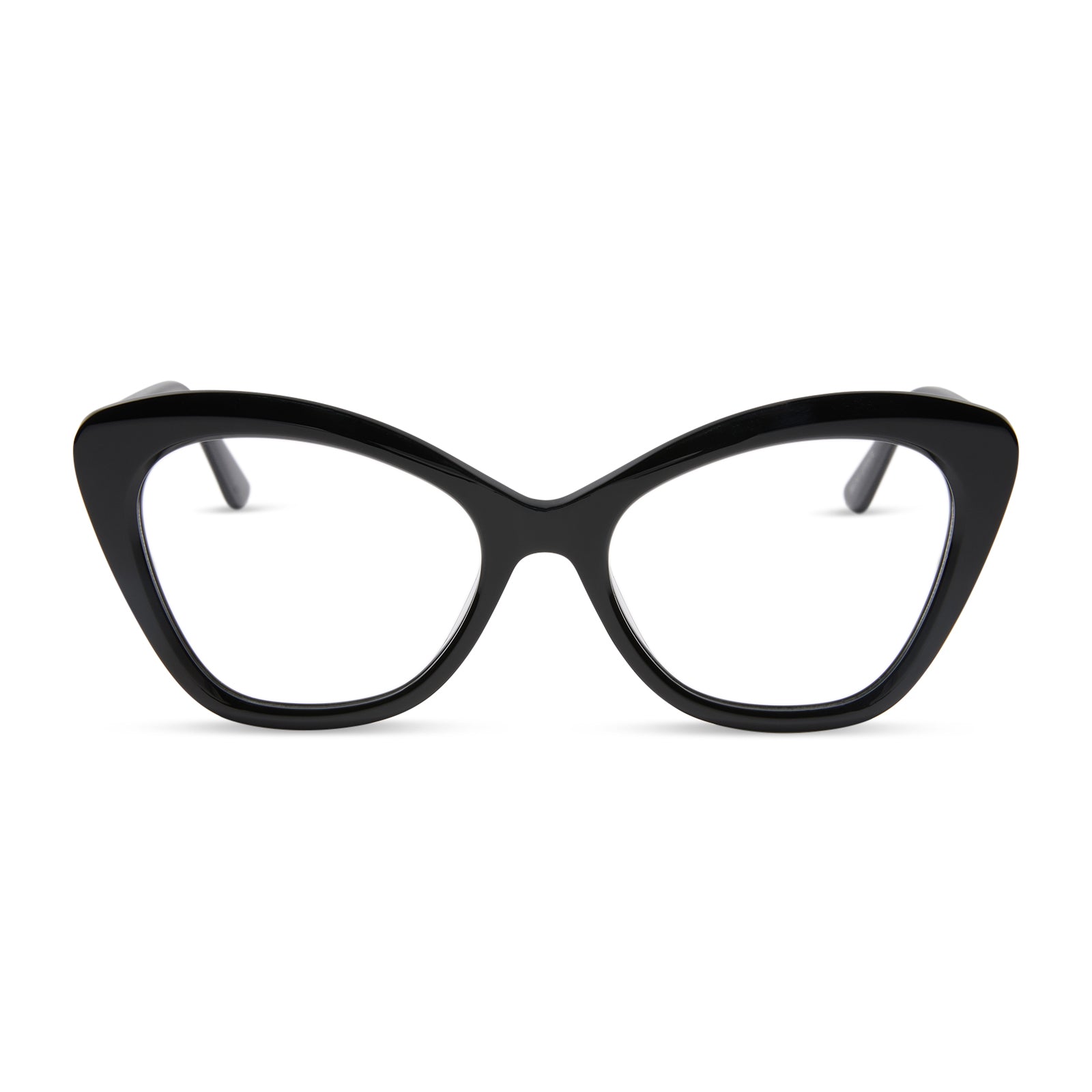 BETTY - BLACK + GLASSES