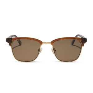 BIARRITZ - WHISKEY + BROWN + POLARIZED SUNGLASSES