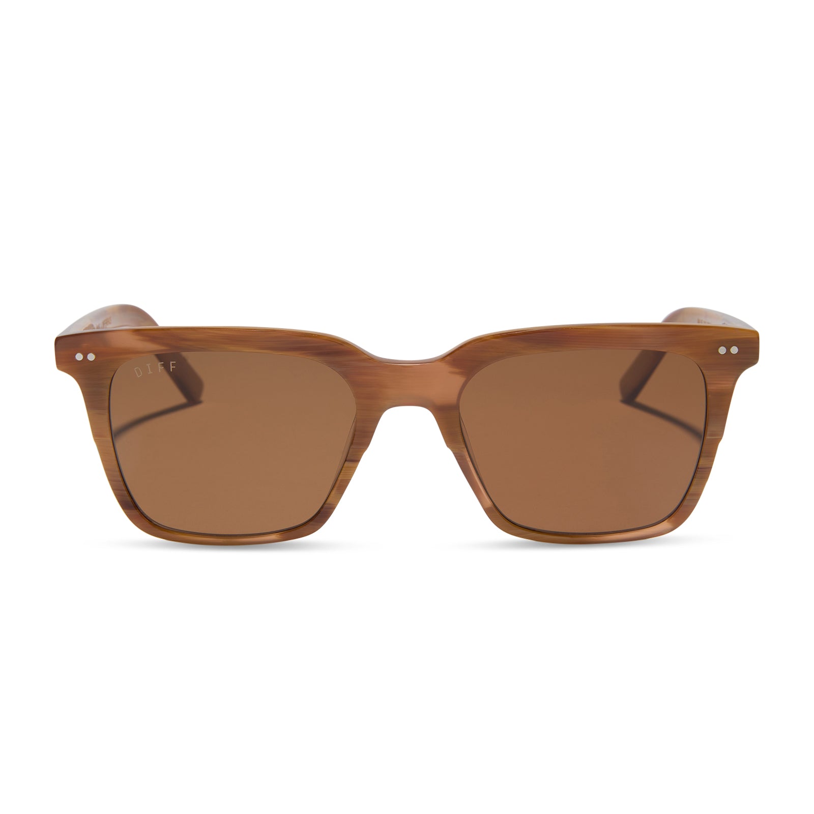 BILLIE - LONGHORN + BROWN + POLARIZED SUNGLASSES